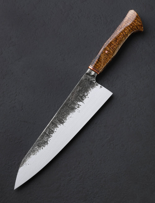 Andy Billipp - Connecticut Chef & Gyuto Copper Hackberry Chef 238mm