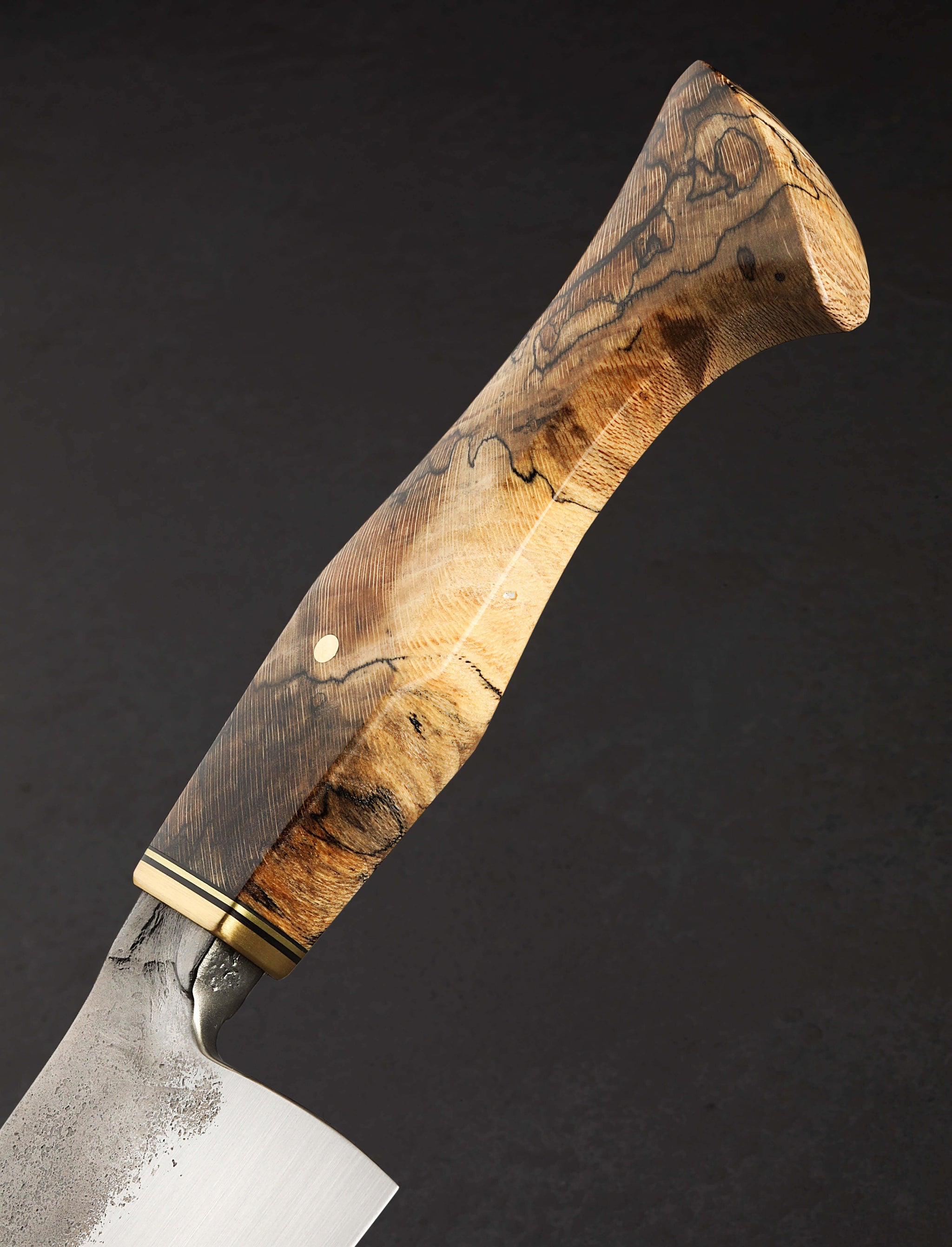 Andy Billipp - Connecticut Chef & Gyuto Spalted Sycamore Gyuto 257mm