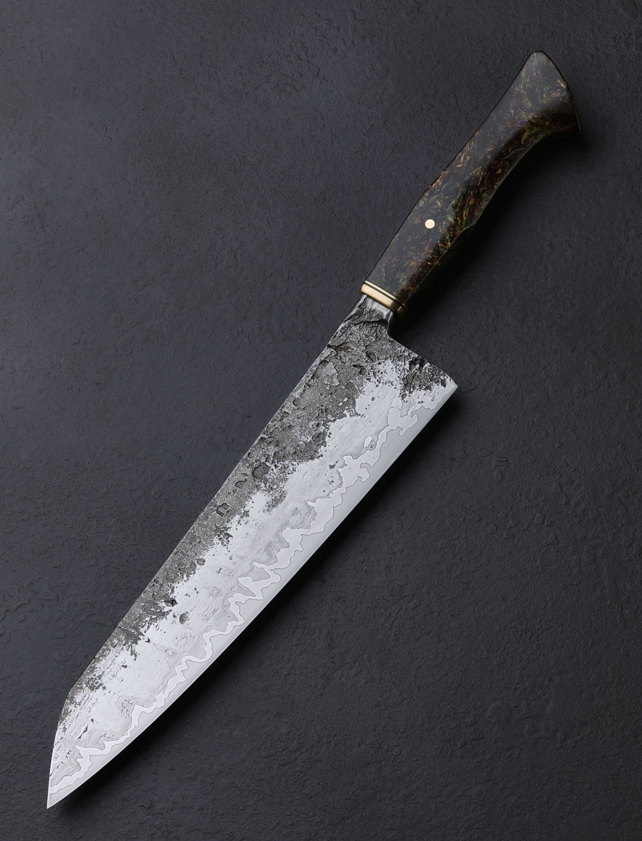 Andy Billipp - Connecticut Chef & Gyuto Wrought Hemp Chef 243mm