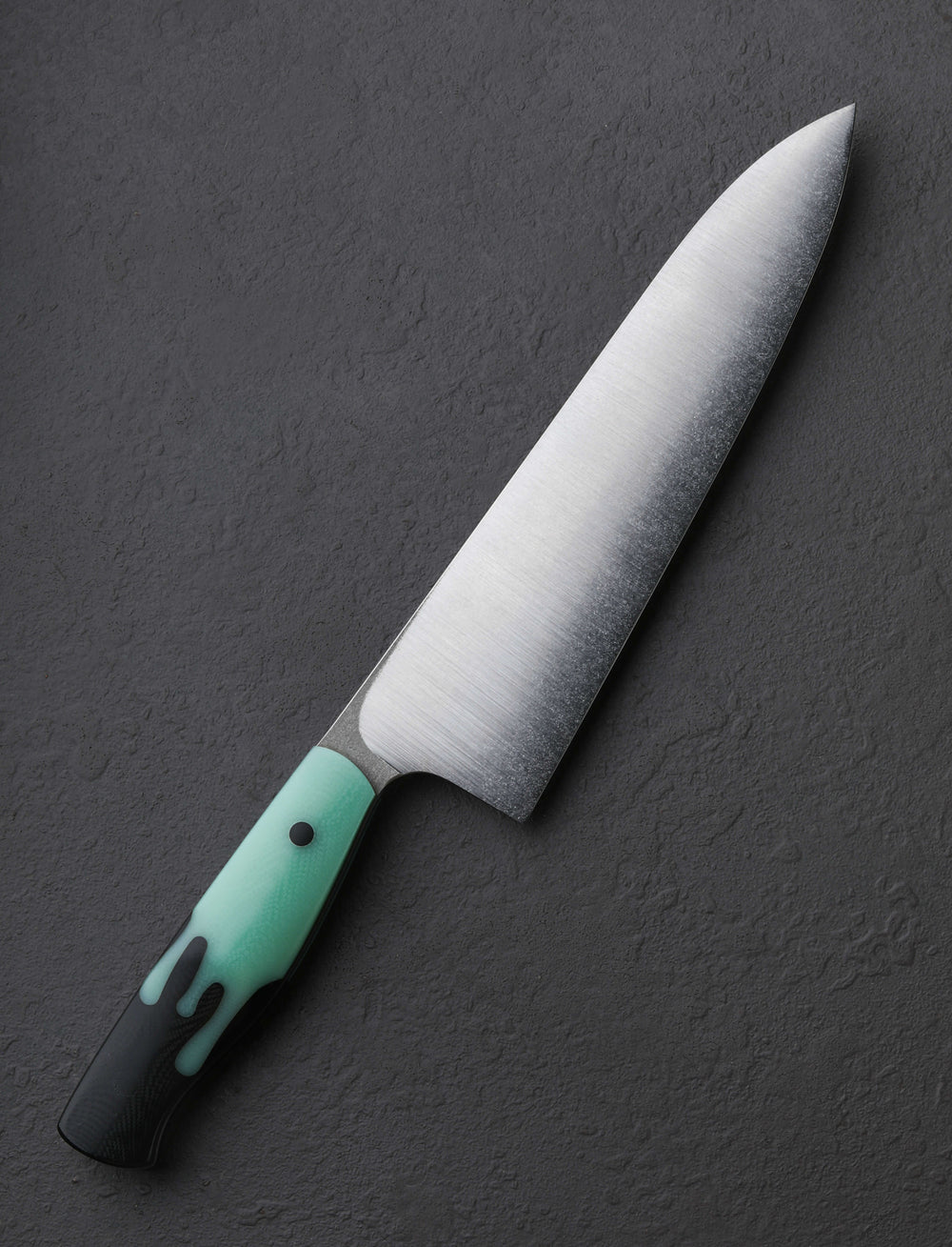 Ben Tendick - Oregon Chef & Gyuto Mint Drip Gyuto 202mm