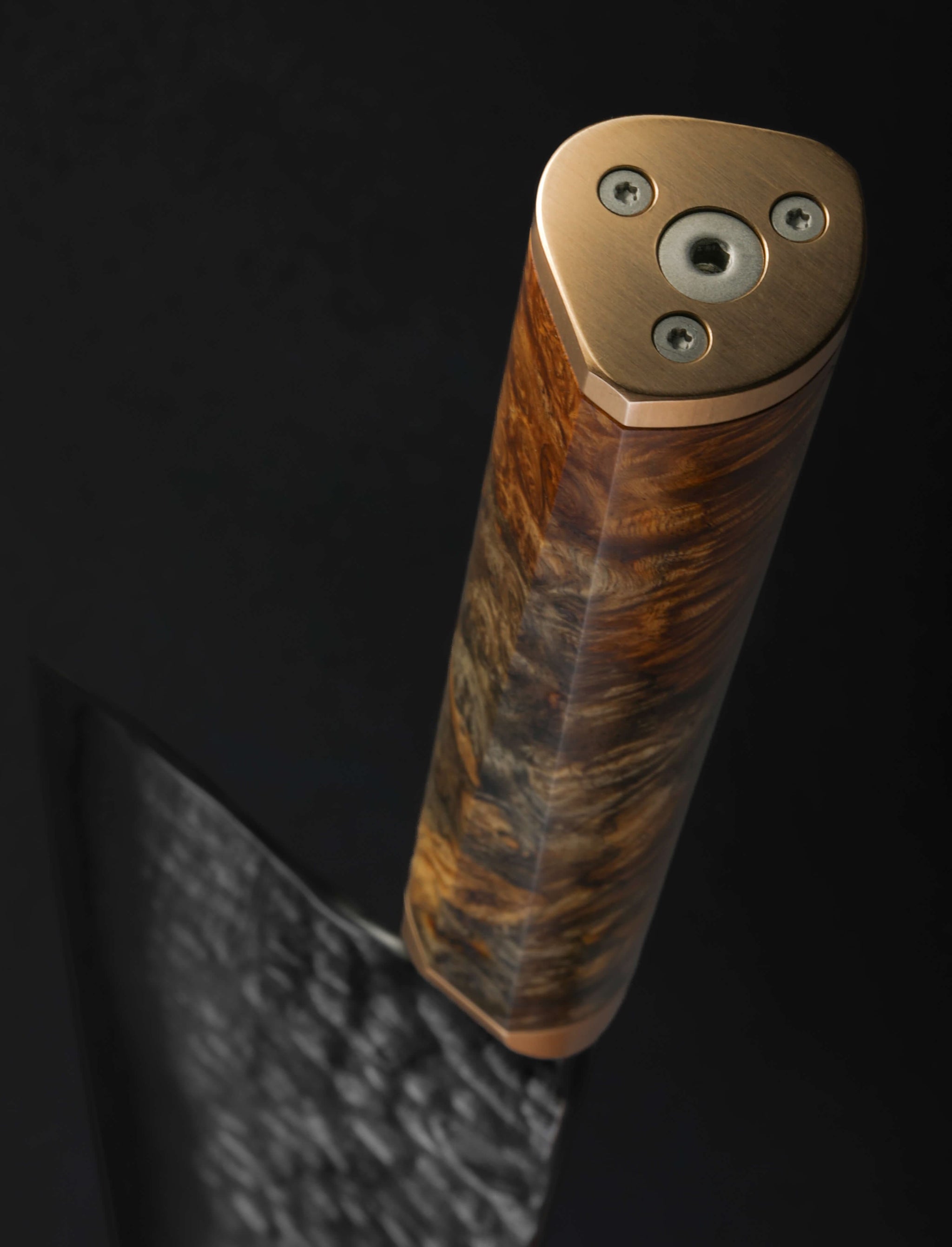 Benjamin Kamon - Austria Chef & Gyuto Bronze Damascus Gyuto 310mm