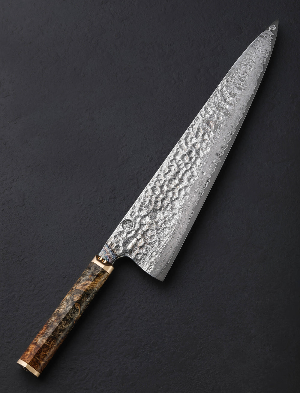 Benjamin Kamon - Austria Chef & Gyuto Bronze Damascus Gyuto 310mm