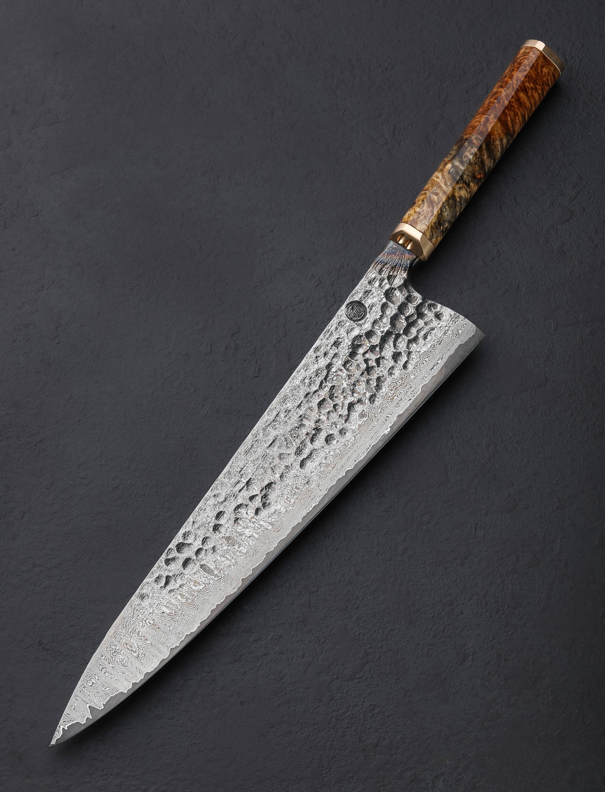 Benjamin Kamon - Austria Chef & Gyuto Bronze Damascus Gyuto 310mm