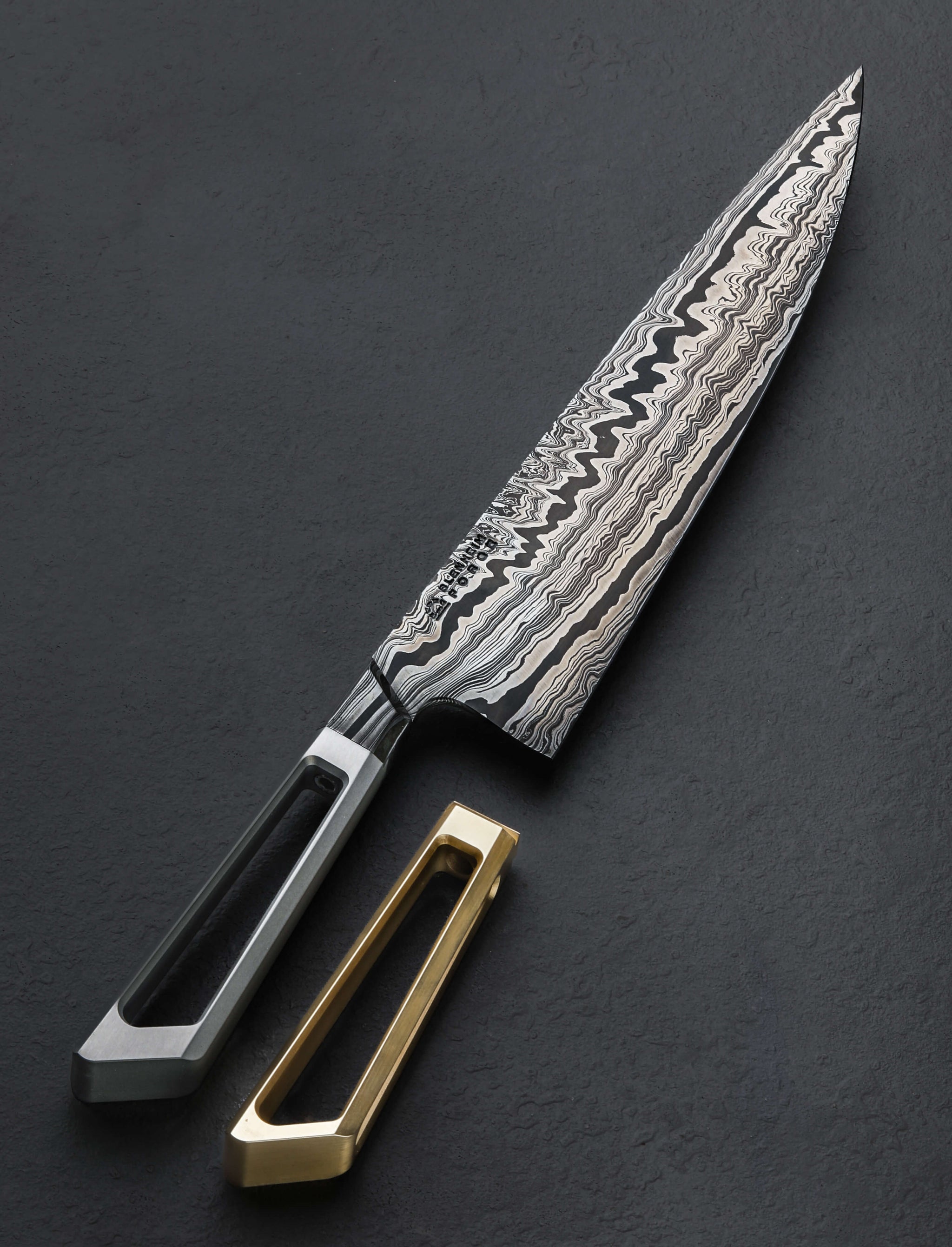 Blenheim Forge - London Chef & Gyuto Blenheim Integral Damascus Chef 248mm