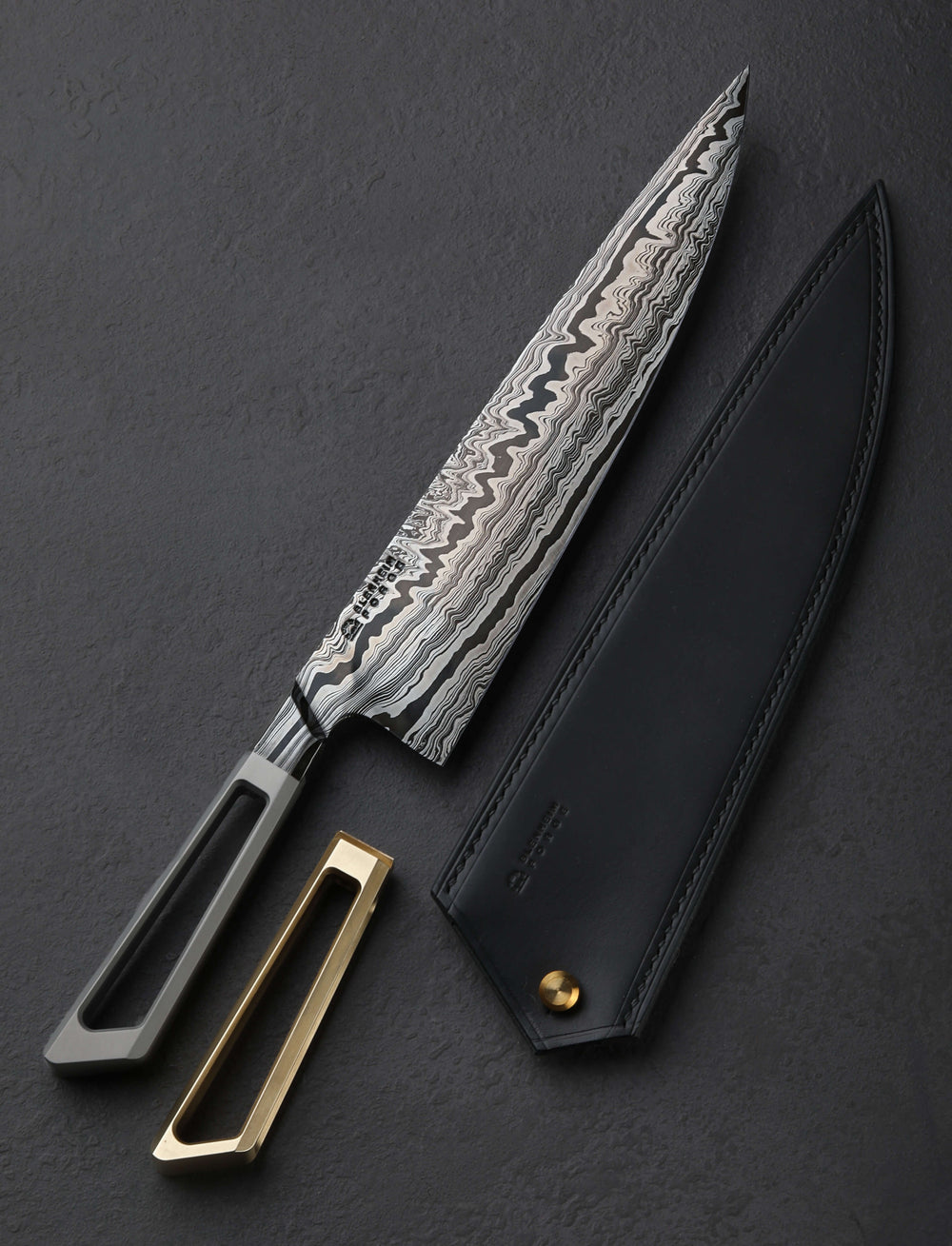 Blenheim Forge - London Chef & Gyuto Blenheim Integral Damascus Chef 248mm