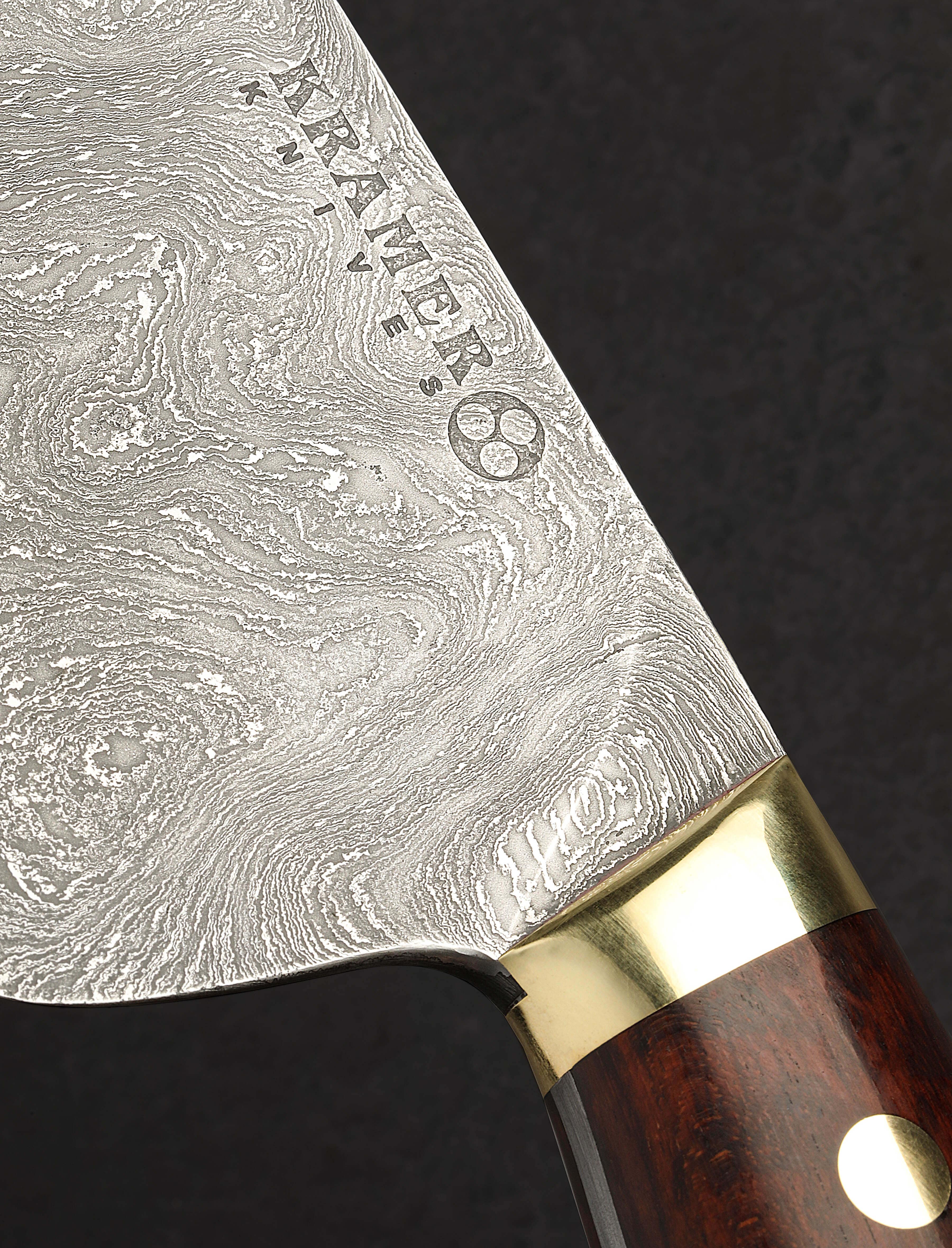 Bob Kramer Firestorm Chef 200mm | Eatingtools.com