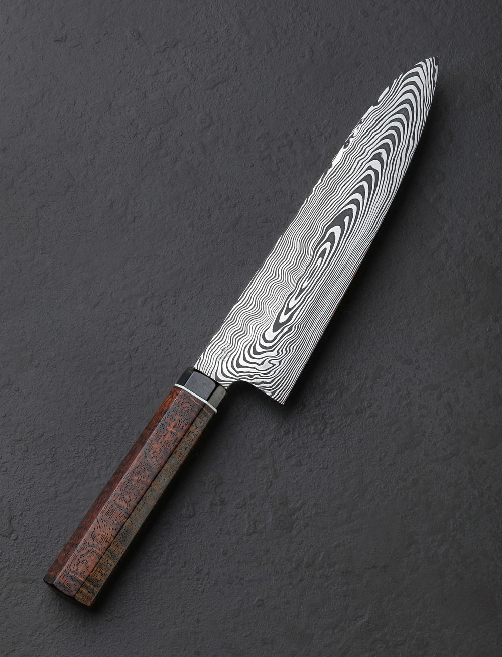 Casey Vilensky - Vancouver Chef & Gyuto Concentric Koa Chef 175mm
