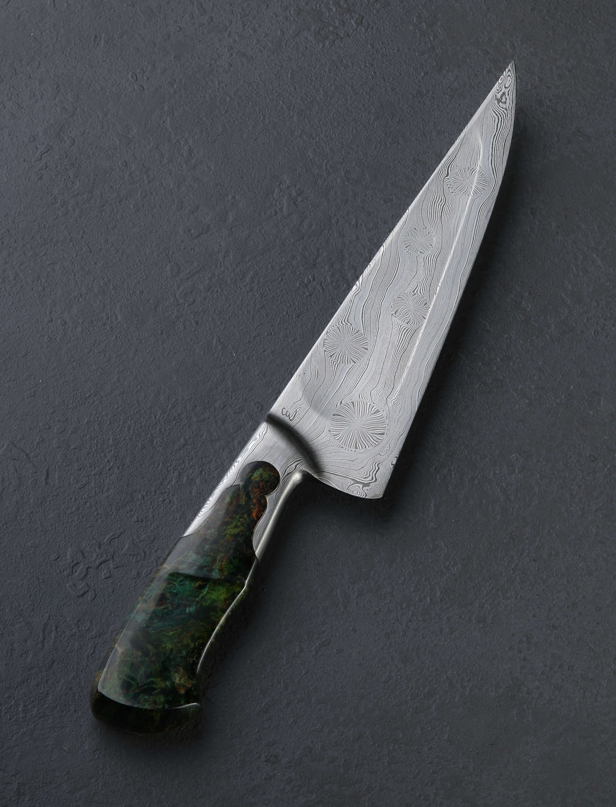 Charlie Ellis - Indiana Chef & Gyuto Dandelions in the Wind Chef 210mm