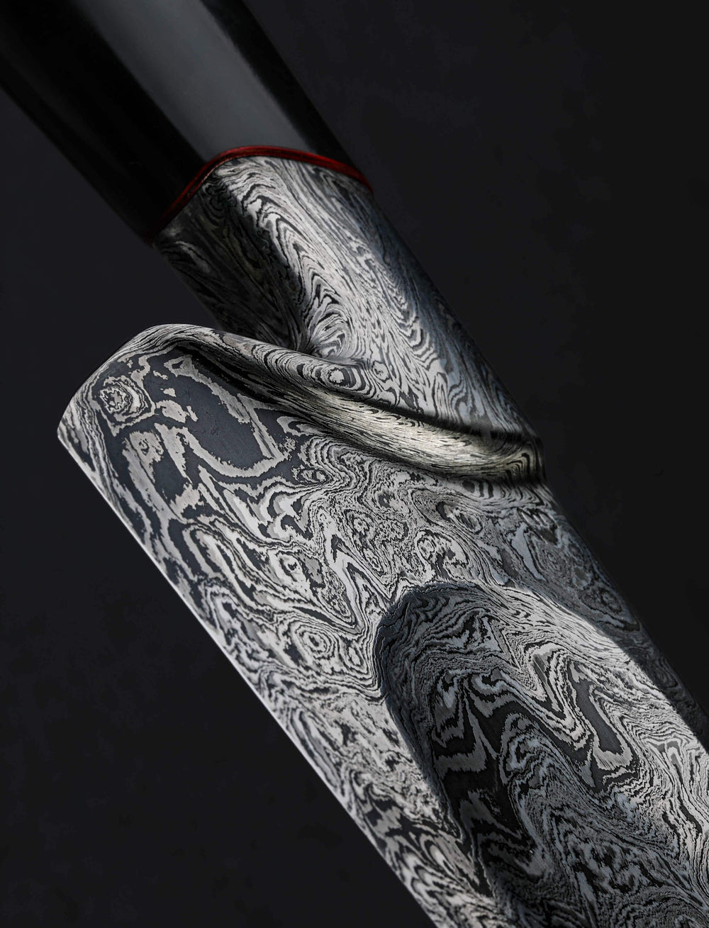 Charlie Ellis - Indiana Chef & Gyuto Ellis Third Element Damascus Chef XXXmm