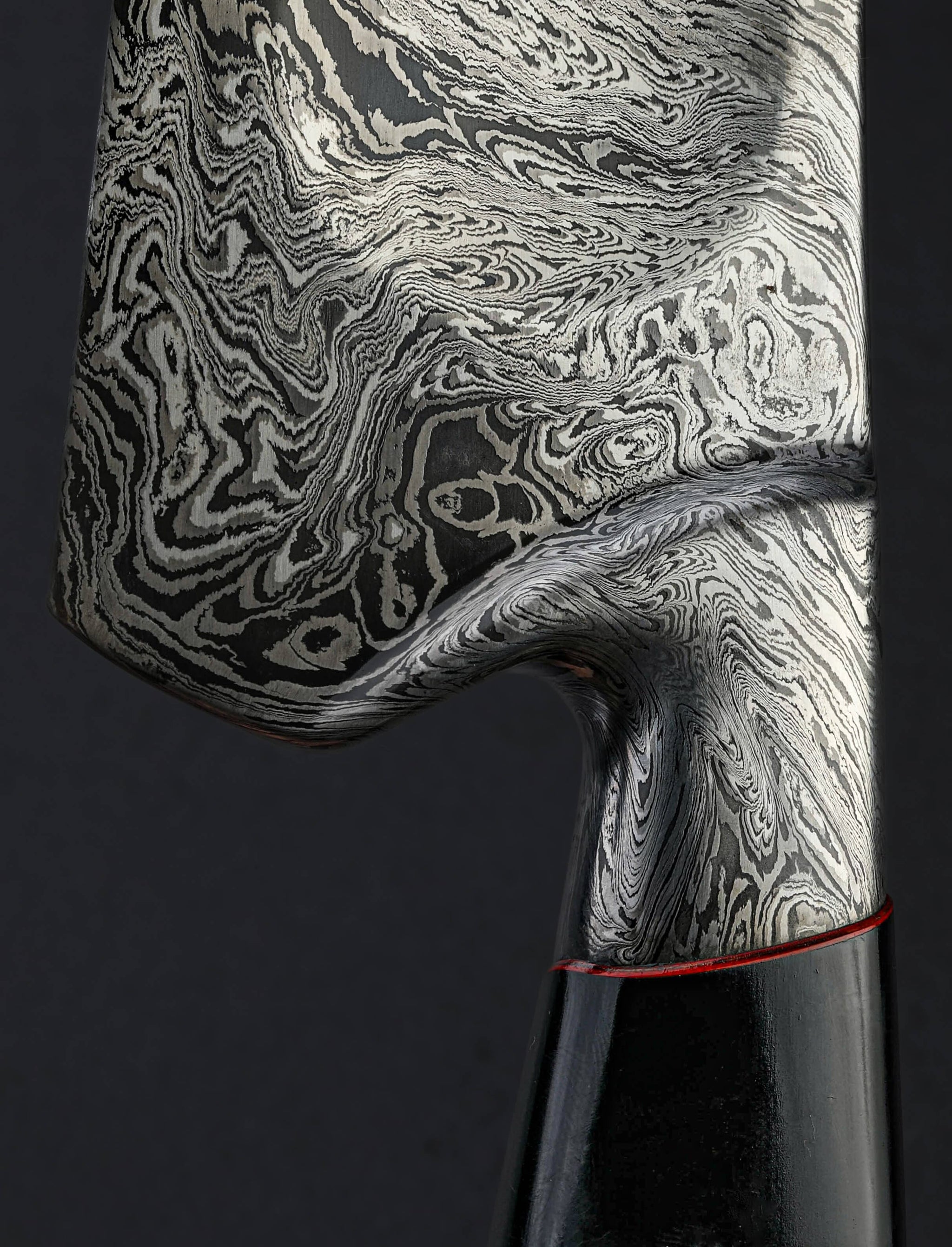 Charlie Ellis - Indiana Chef & Gyuto Ellis Third Element Damascus Chef XXXmm