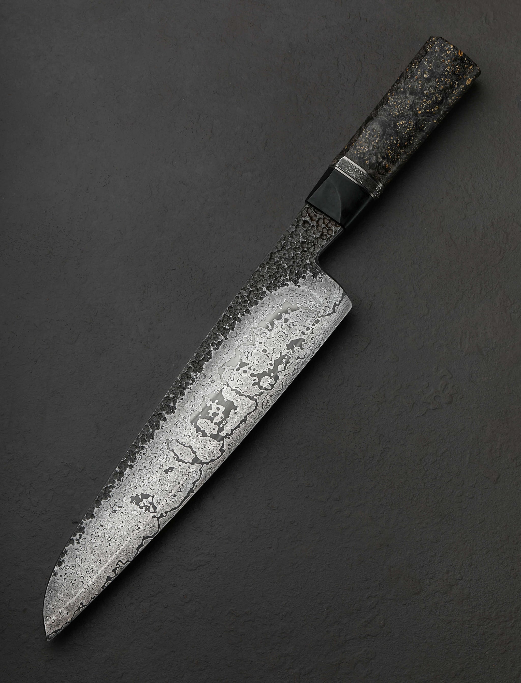 Charlie Ellis - Indiana Chef & Gyuto Silver Moondrop Gyuto 256mm