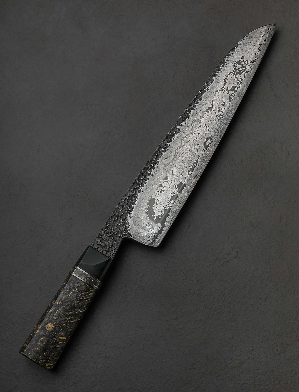 Charlie Ellis - Indiana Chef & Gyuto Silver Moondrop Gyuto 256mm