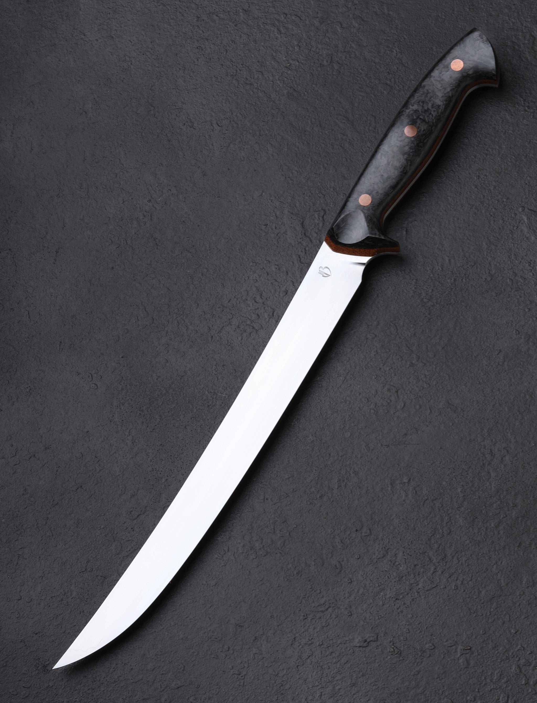 Dan Bidinger - Washington Chef & Gyuto Shredded Fibers Fillet Knife 249mm