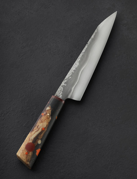 Kaori (かおり) Damascus Steel Chef Knife with Unique Wooden Handle – Chefs  Lifestyle