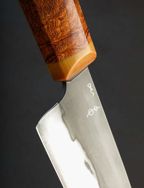 Don Carlos Andrade - California Chef & Gyuto Afzelia Xylay Clipped Gyuto 210mm