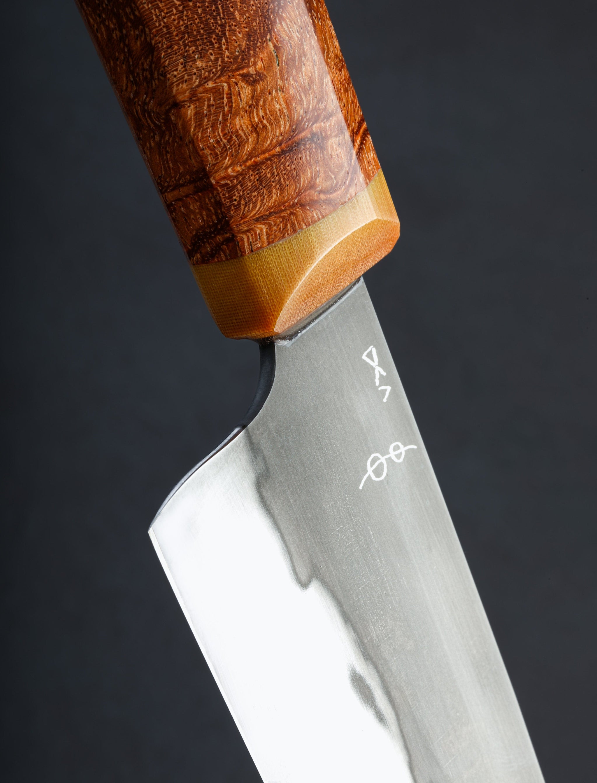 Don Carlos Andrade - California Chef & Gyuto Afzelia Xylay Clipped Gyuto 210mm