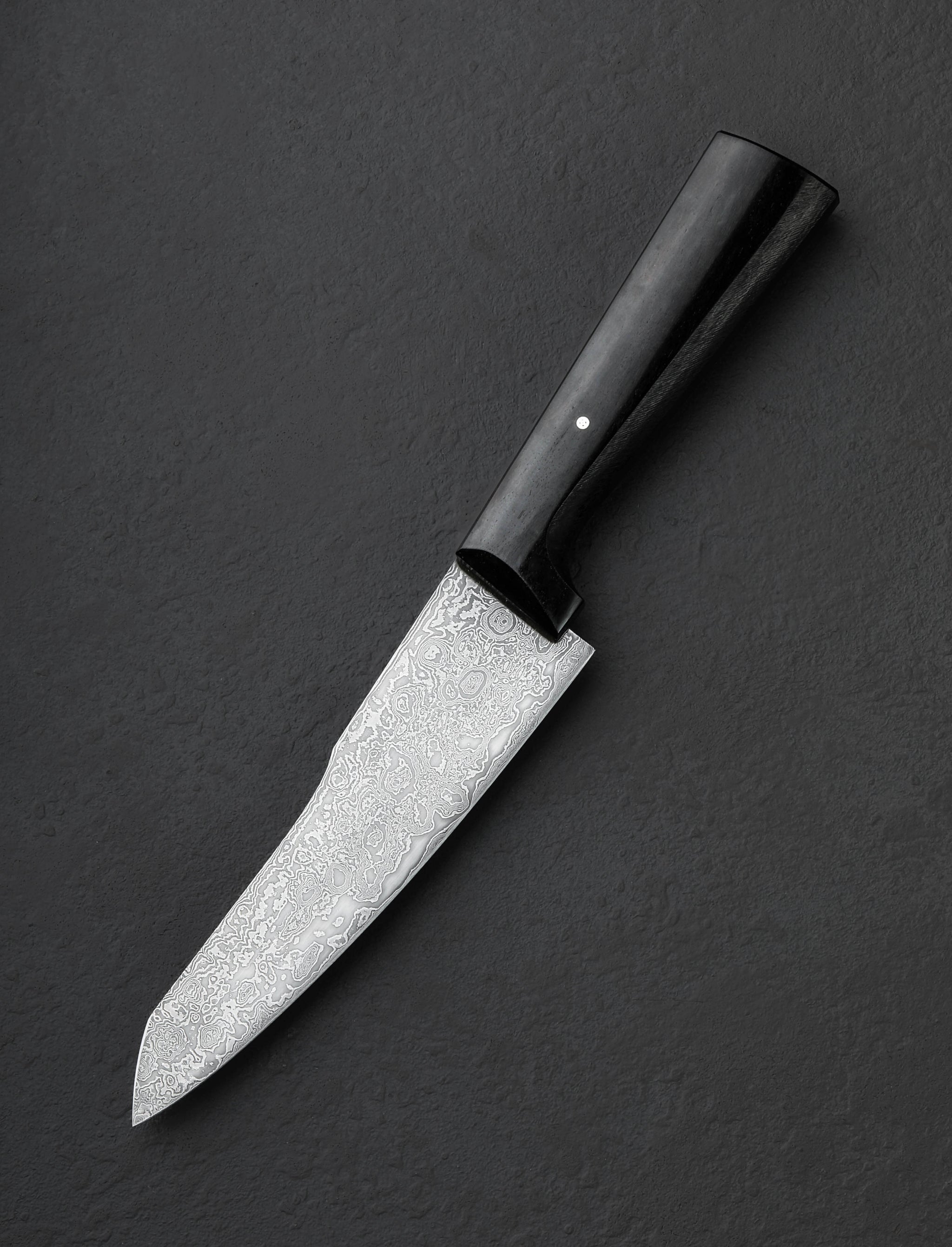 Don Carlos Andrade - California Chef & Gyuto Blackwood Damascus Guteseki 164mm