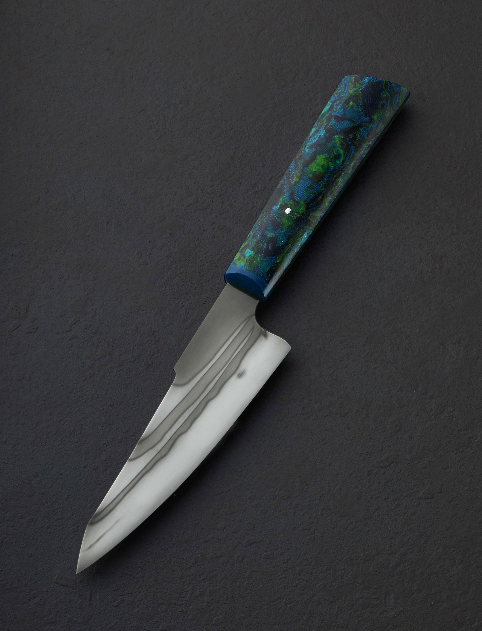 Don Carlos Andrade - California Chef & Gyuto Blue Rainbow Gyuto 160mm