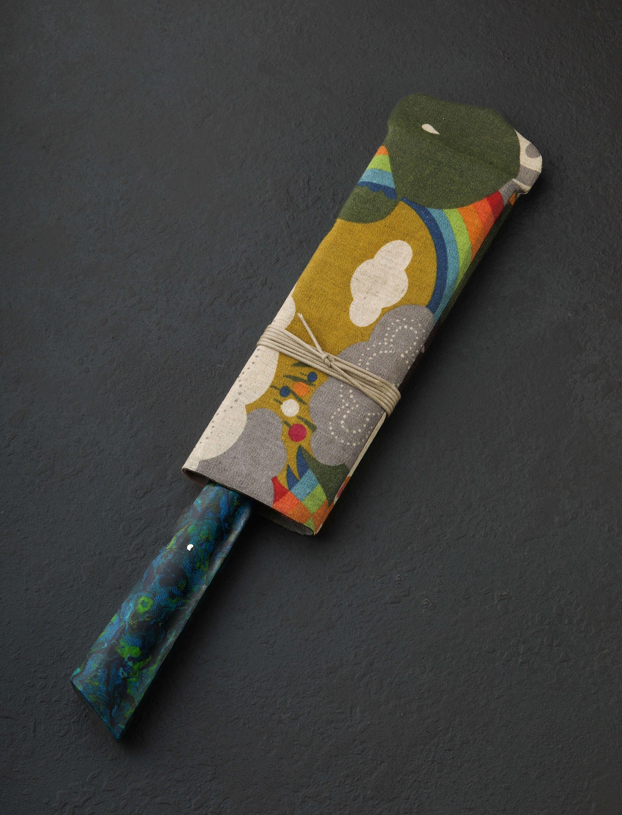 Don Carlos Andrade - California Chef & Gyuto Blue Rainbow Gyuto 160mm