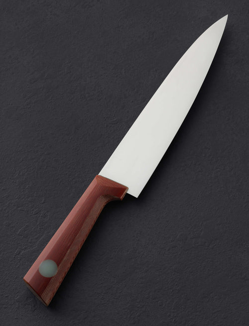 Don Carlos Andrade - California Chef & Gyuto Burgundy Canvas Alsace Chef 236mm