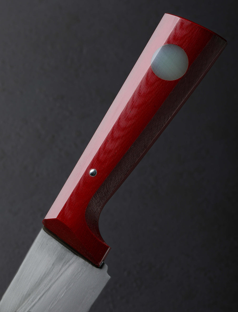 Don Carlos Andrade - California Chef & Gyuto Red Linen Gyuteseki 165mm