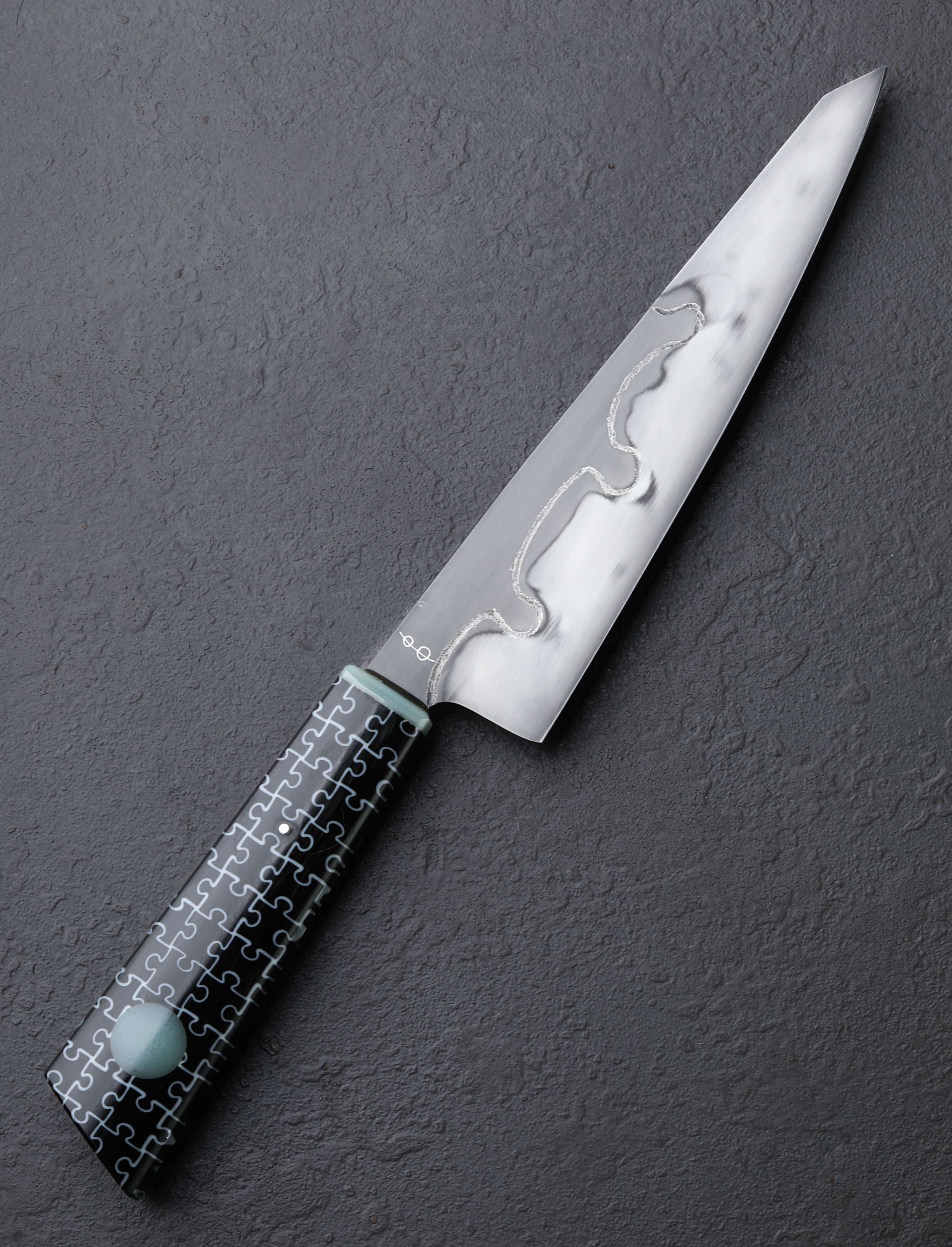 Don Carlos Andrade - California Chef & Gyuto Shadow Puzzle Gyuto 197mm
