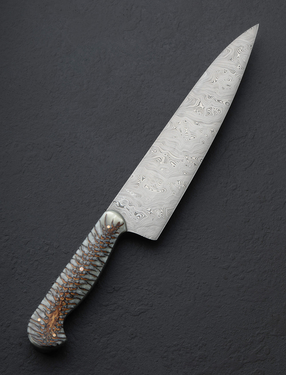 Don Carlos Andrade - California Chef & Gyuto Spruce Cone French Chef 211mm