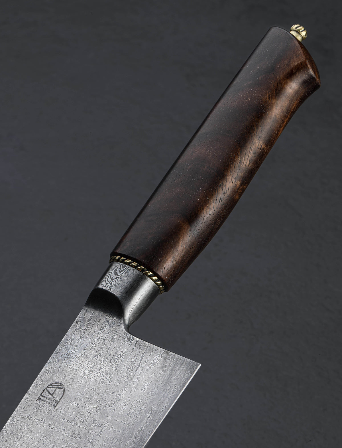 Dylan Ambrosini - Illinois Chef & Gyuto Crowned Walnut Chef 223mm