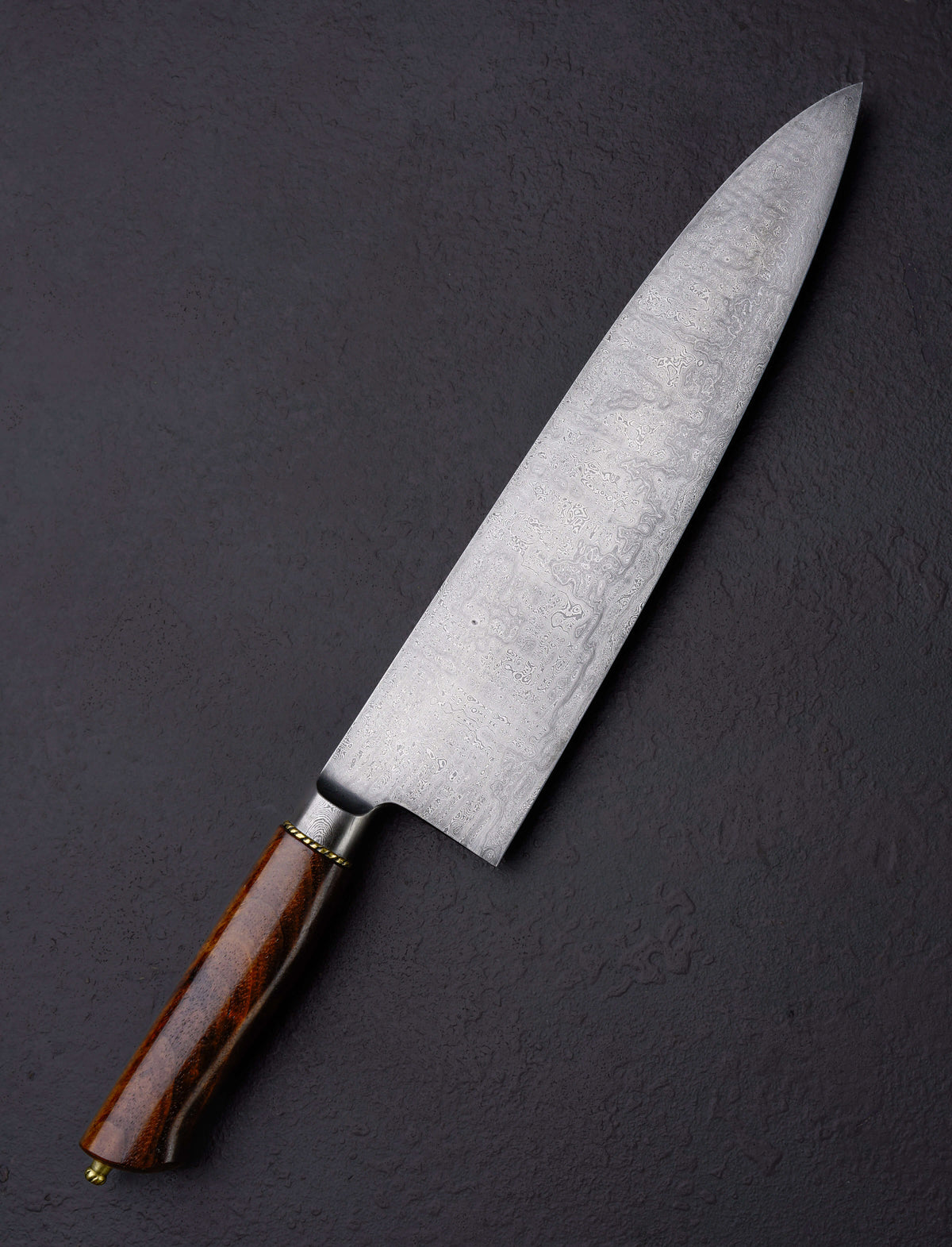 Dylan Ambrosini - Illinois Chef & Gyuto Crowned Walnut Chef 223mm