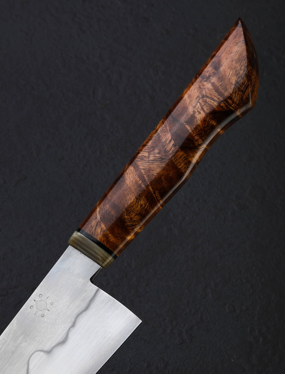 Emiliano Carrillo - New Jersey Chef & Gyuto Black Walnut Honyaki Gyuto 200mm