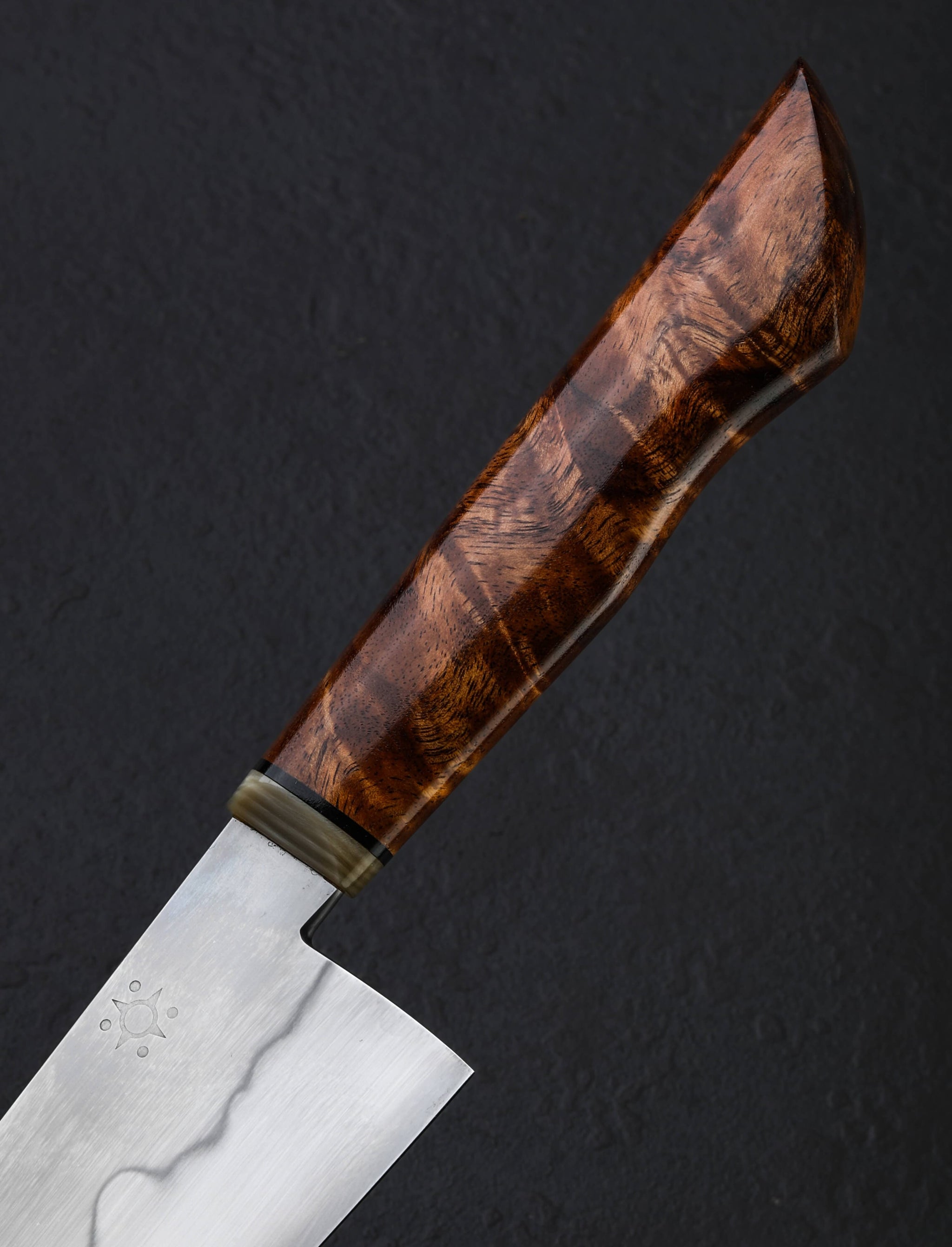 Emiliano Carrillo - New Jersey Chef & Gyuto Black Walnut Honyaki Gyuto 200mm
