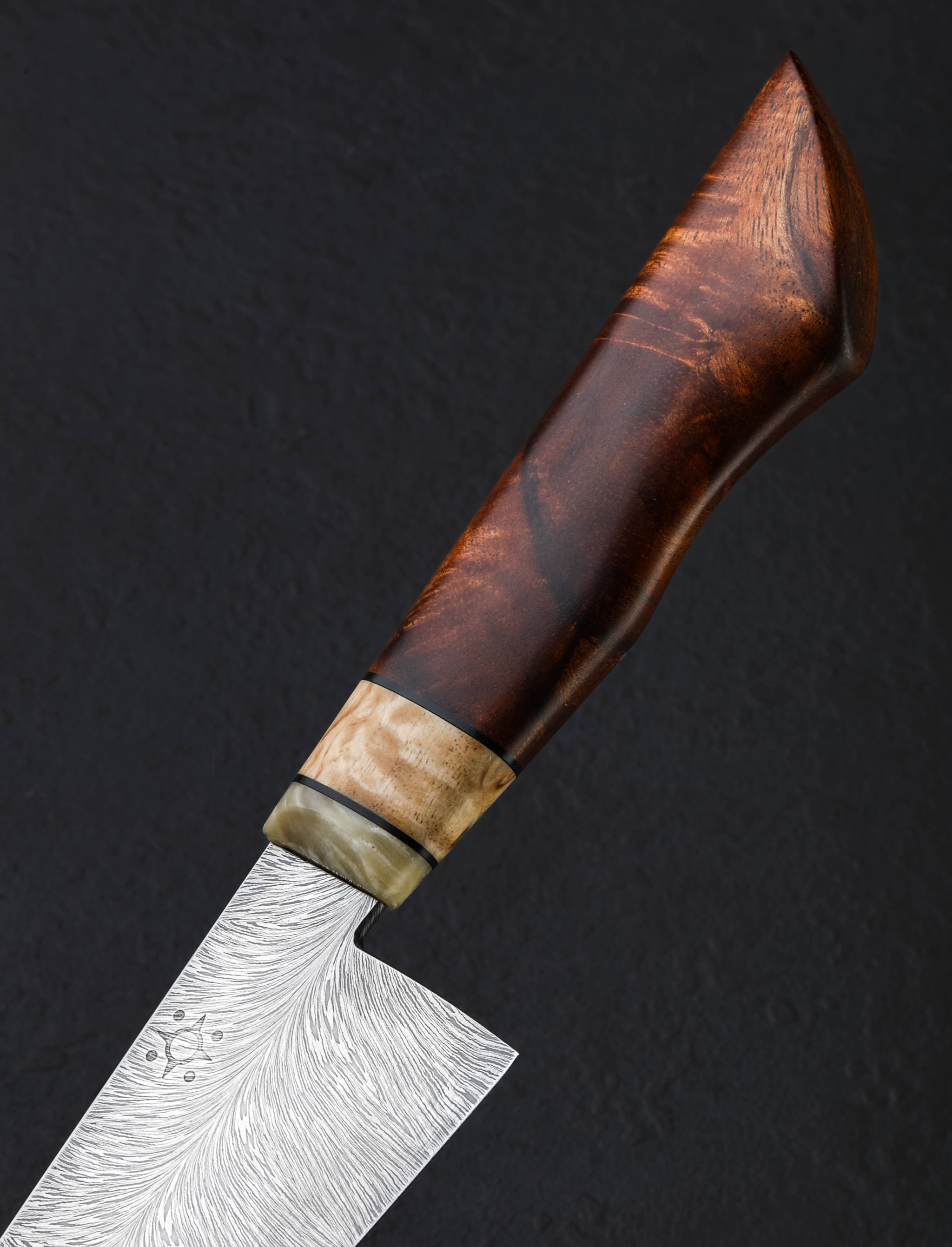 Emiliano Carrillo - New Jersey Chef & Gyuto Koa Feathered Petty Chef 160mm