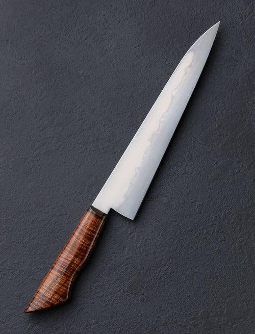 Emiliano Carrillo - New Jersey Chef & Gyuto Koa Horn Honyaki Slicer 222mm