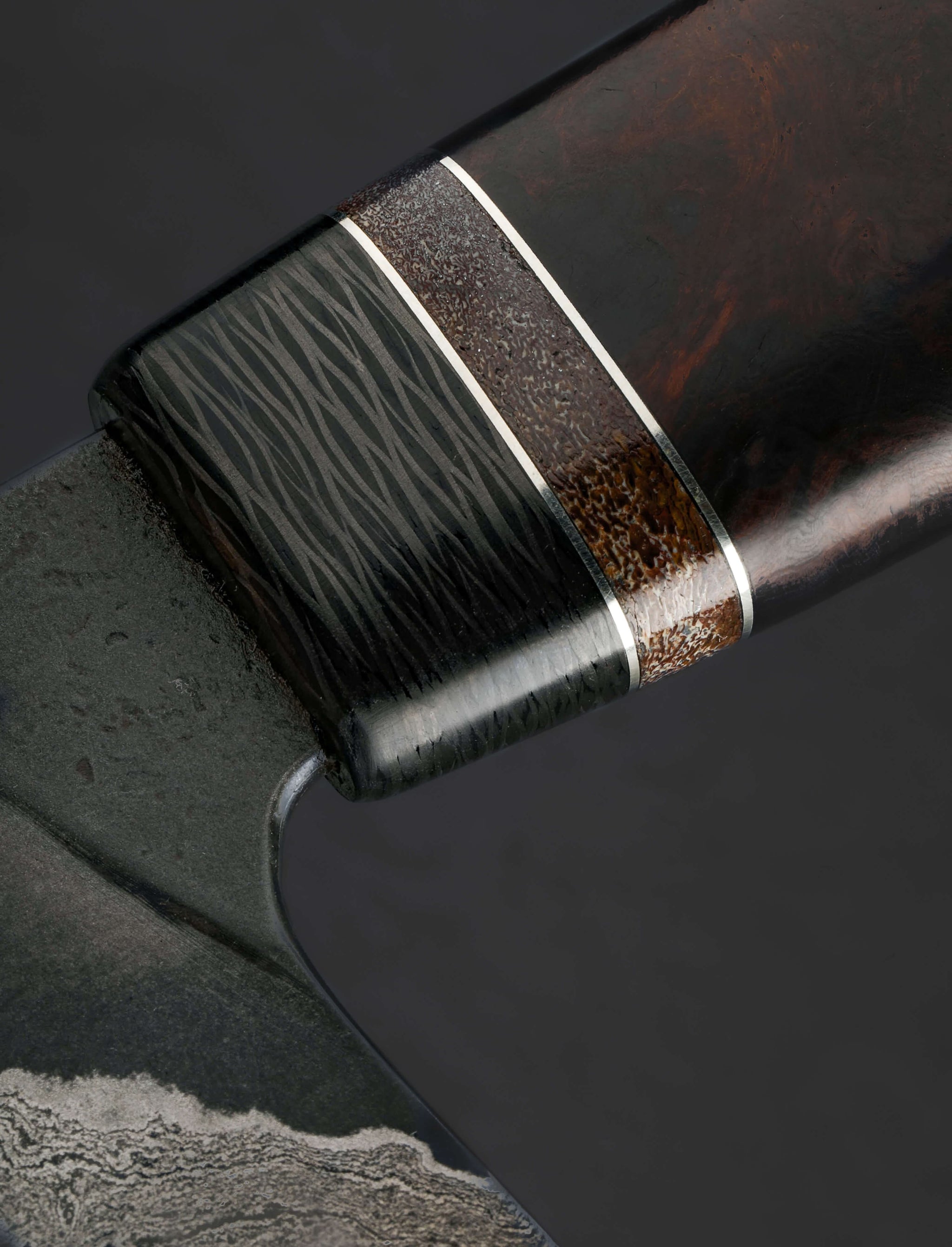 Fingal Ferguson - Ireland Chef & Gyuto Damascus River Cretaceous Chef 258mm