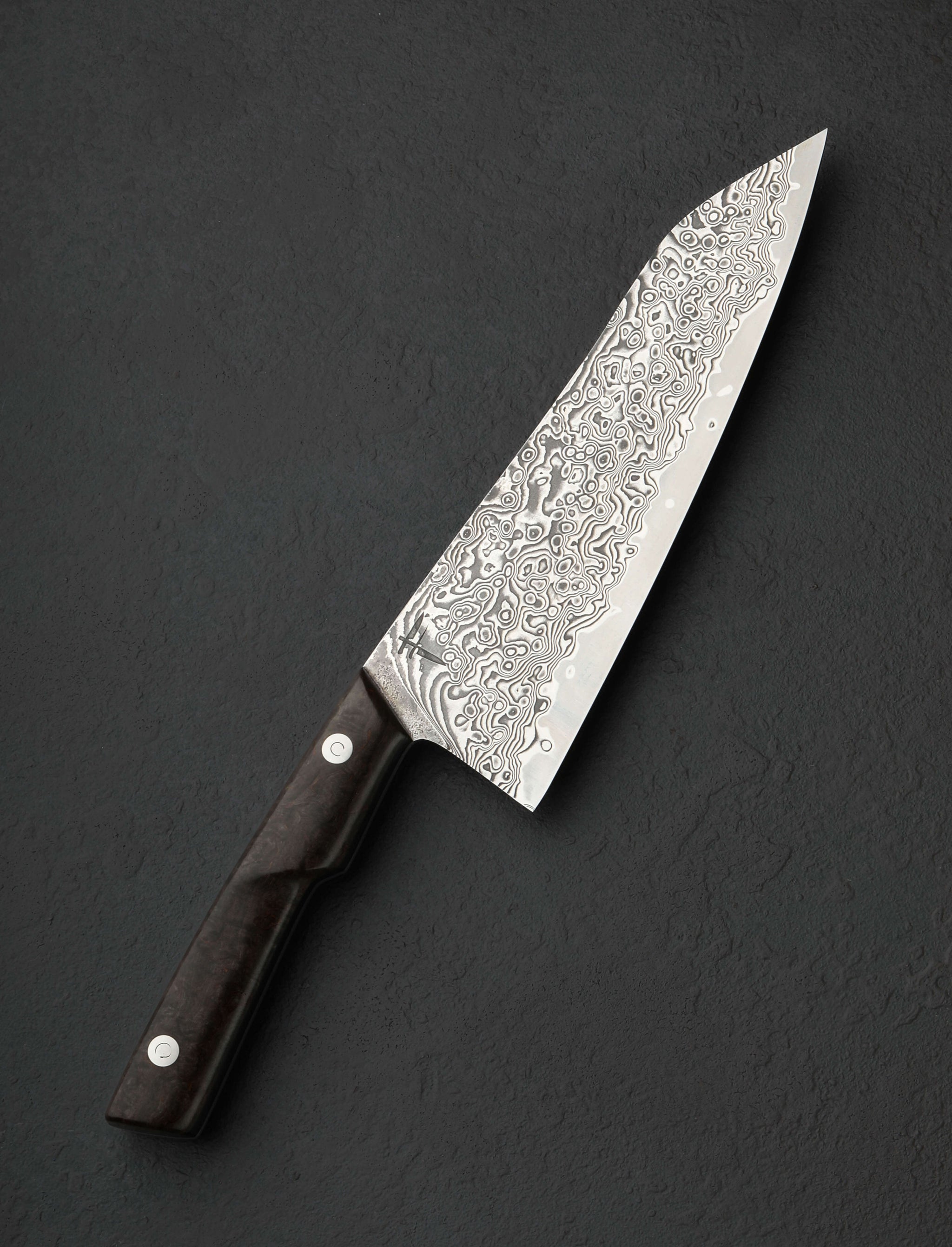 Fingal Ferguson - Ireland Chef & Gyuto Nickel Suminagashi Chef 196mm