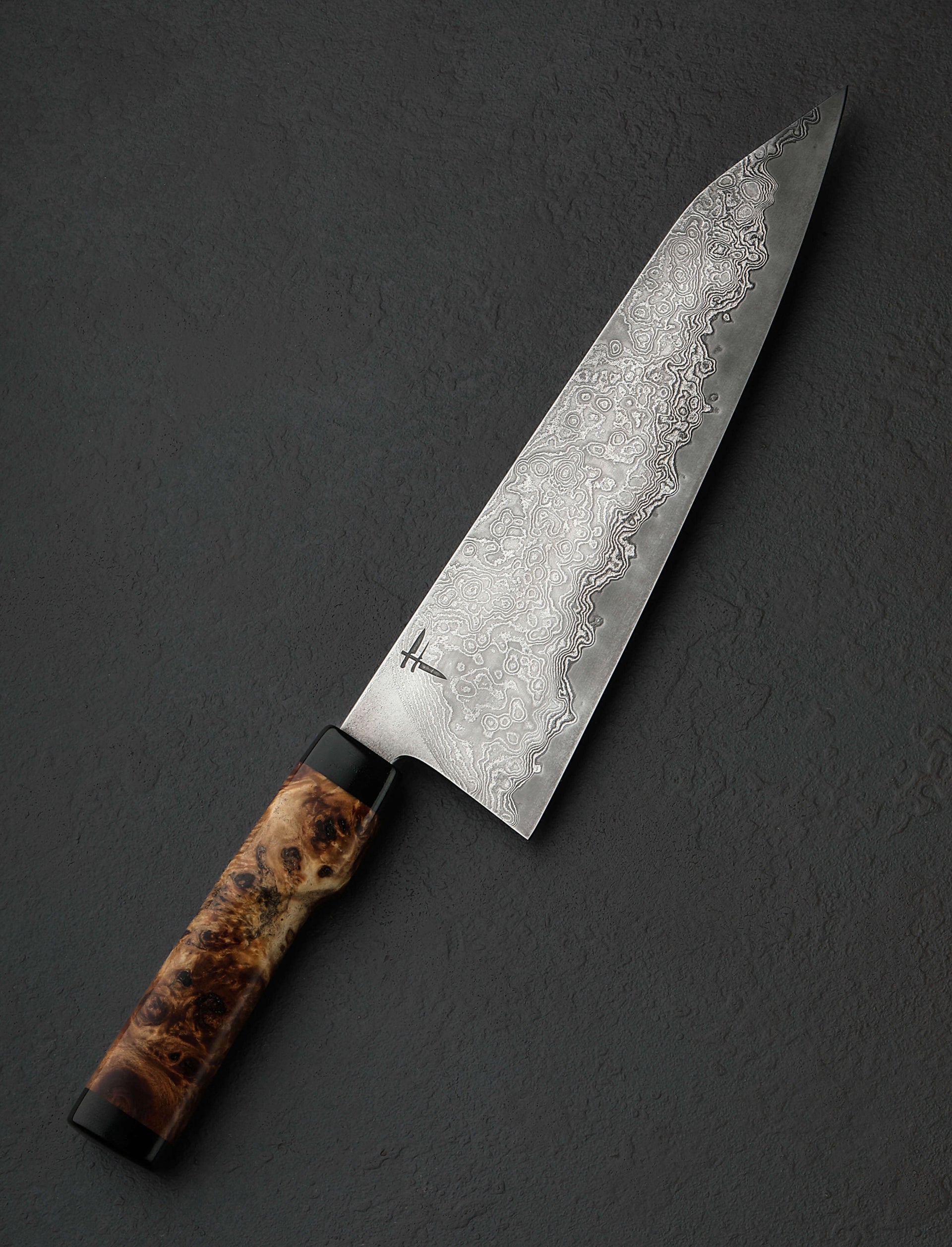 Fingal Ferguson - Ireland Chef & Gyuto Poplar Suminagashi Chef 230mm