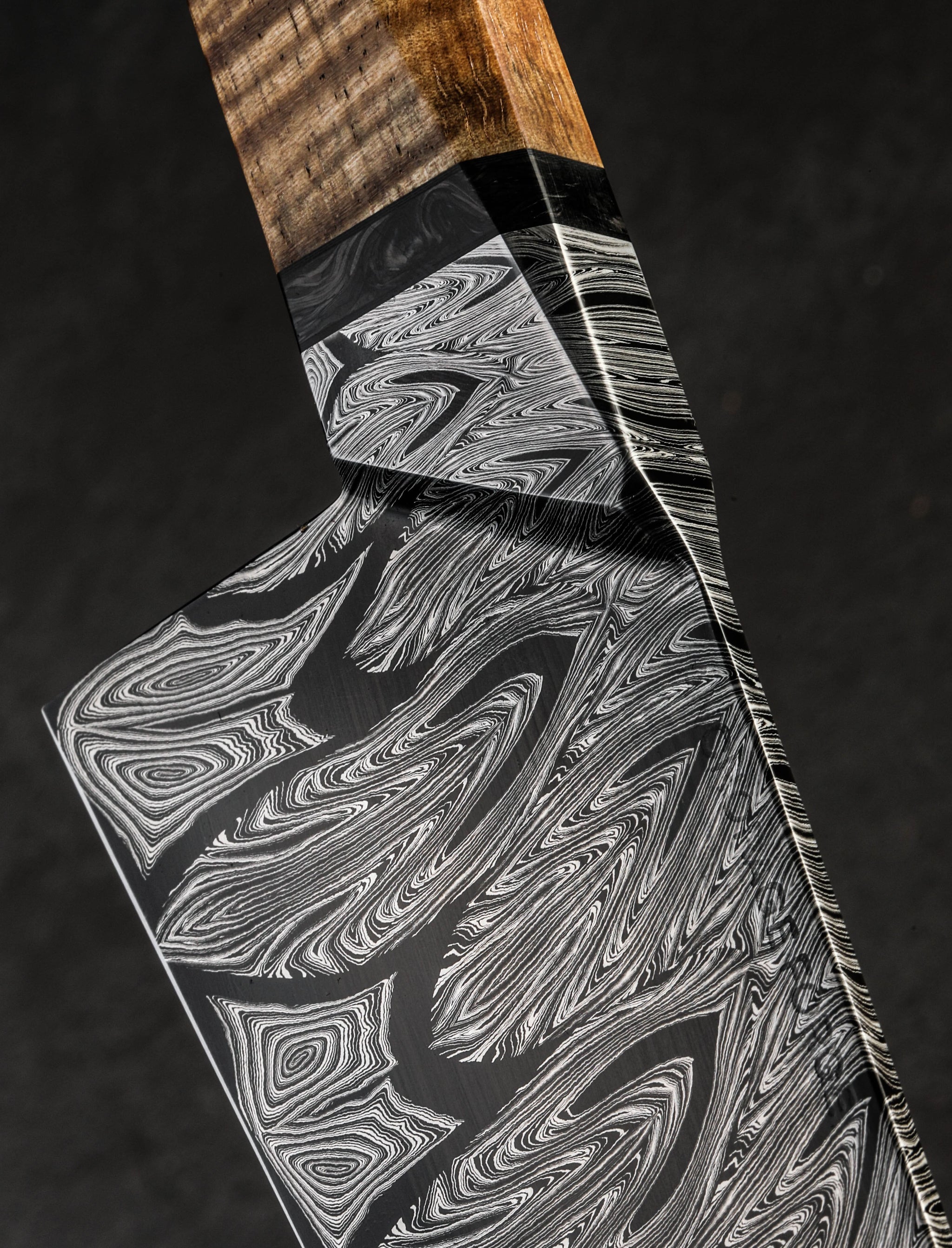 Gabe Fletcher - Alaska Chef & Gyuto Marbled Koa Chef 248mm