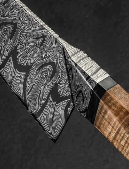 Gabe Fletcher - Alaska Chef & Gyuto Marbled Koa Chef 248mm