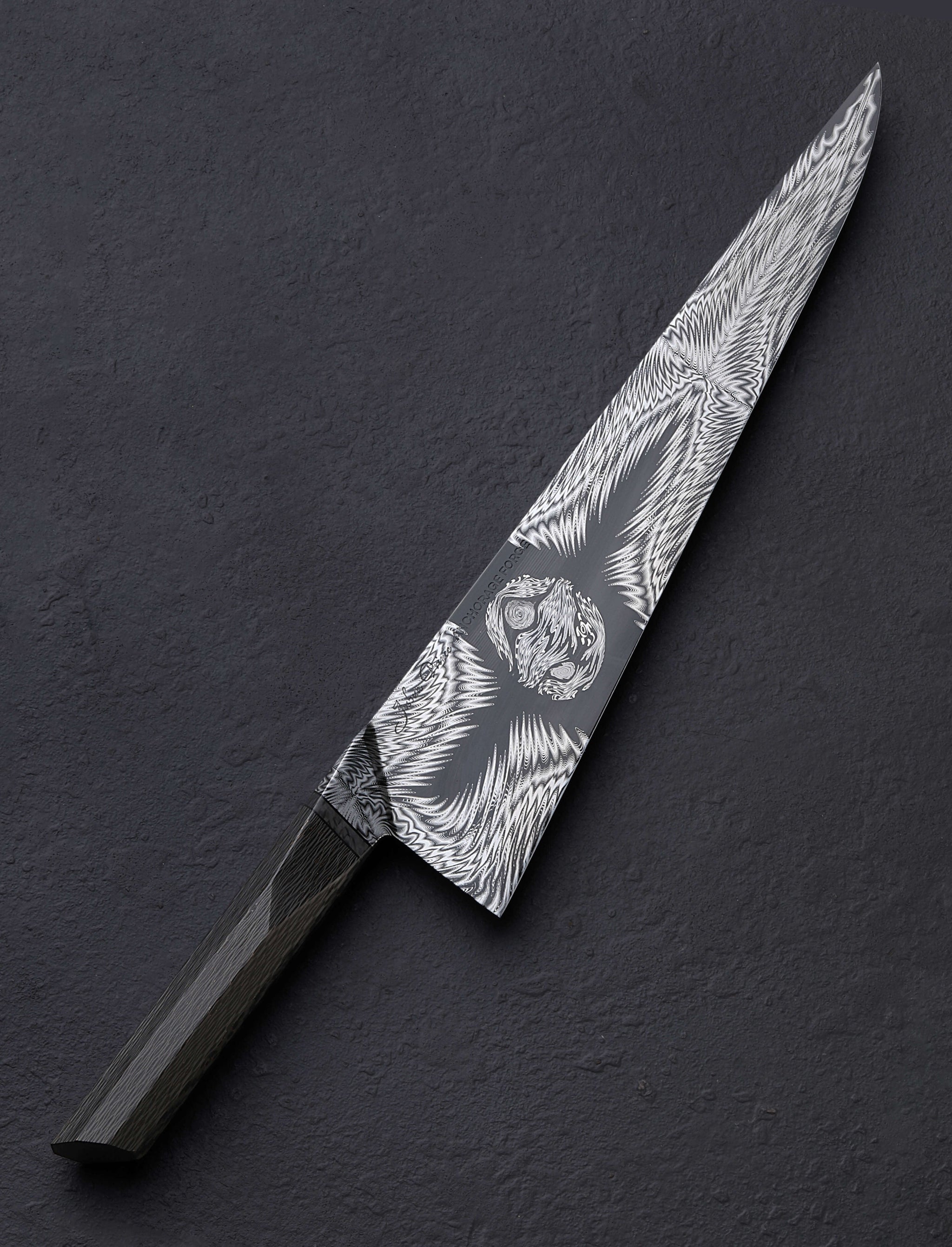 Gabe Fletcher - Alaska Chef & Gyuto Prince x Fletcher Planet Eater Gyuto