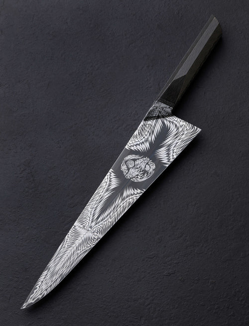 Gabe Fletcher - Alaska Chef & Gyuto Prince x Fletcher Planet Eater Gyuto