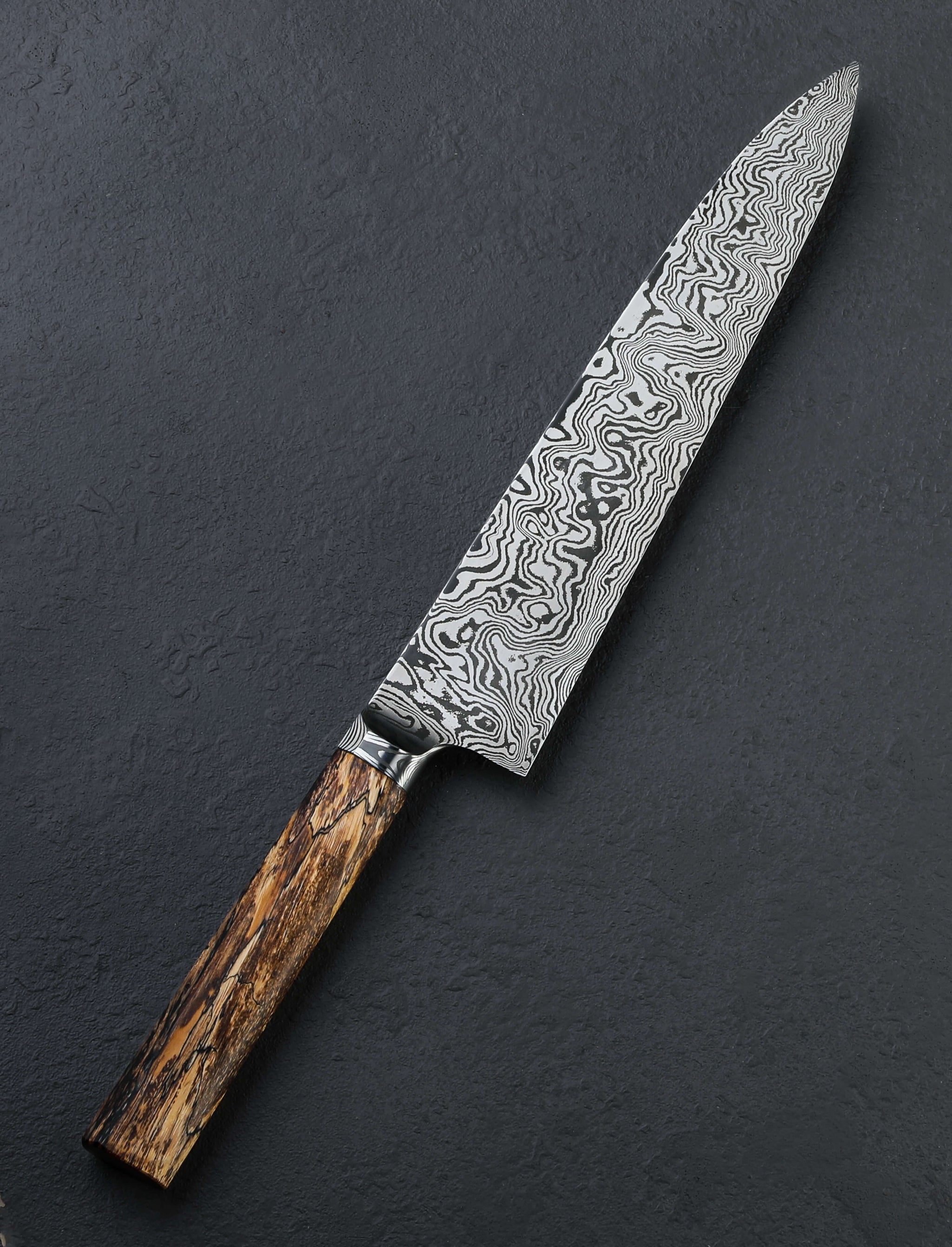 Ian Rogers - Washington Chef & Gyuto Haburn Spalted Tamarind Gyuto 250mm