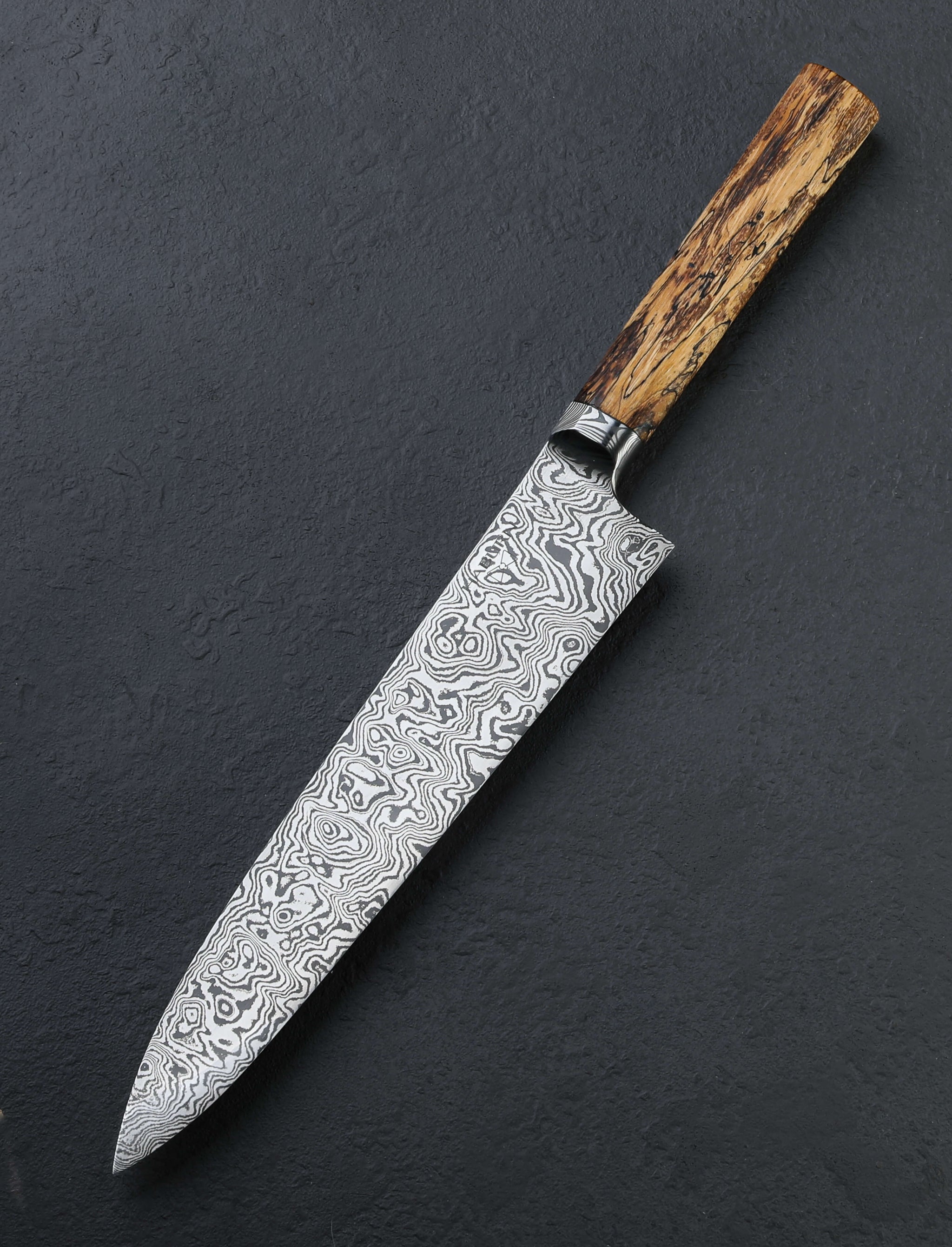 Ian Rogers - Washington Chef & Gyuto Haburn Spalted Tamarind Gyuto 250mm