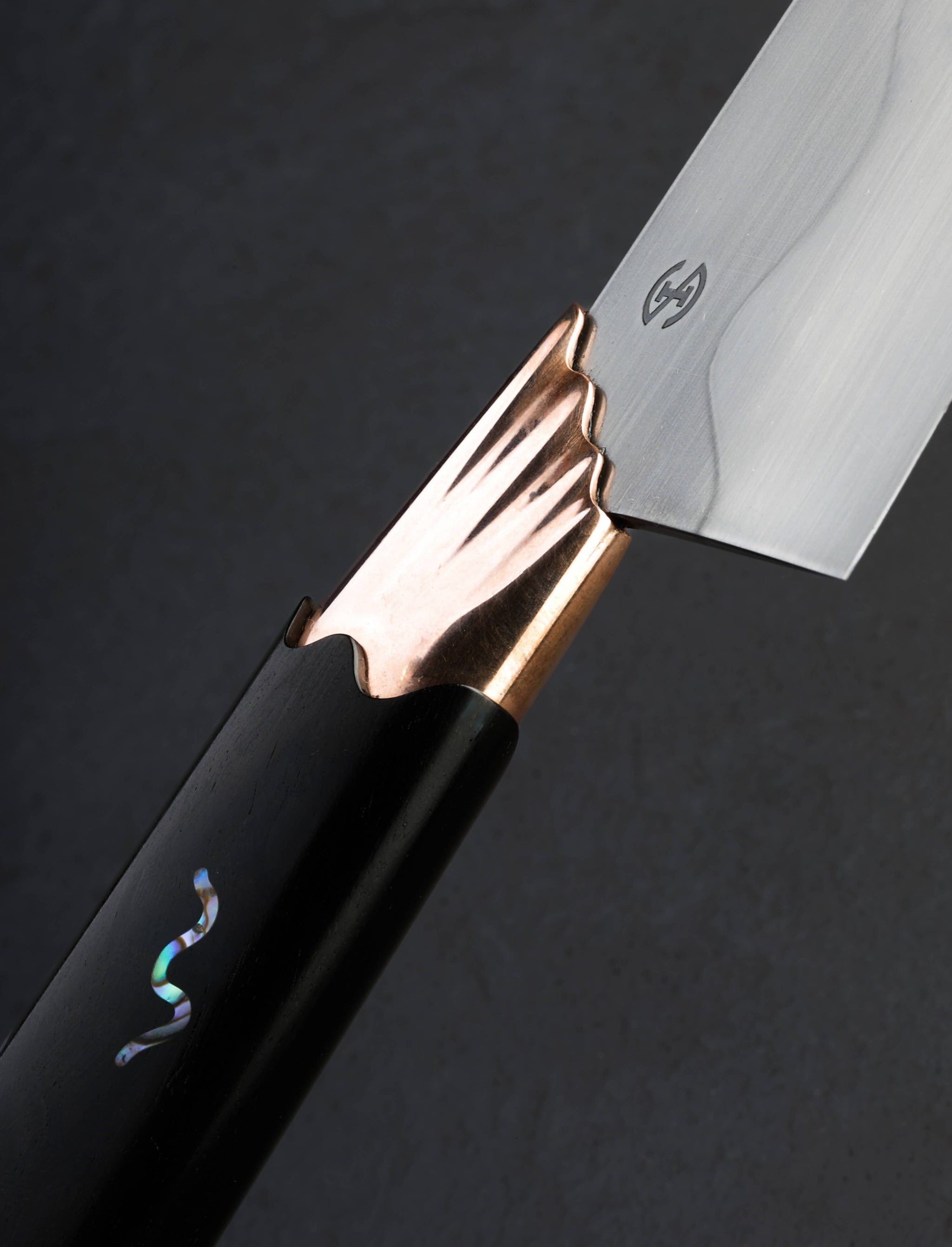 Isaiah Schroeder - Wisconsin Chef & Gyuto Black Pearl Gyuto 238mm