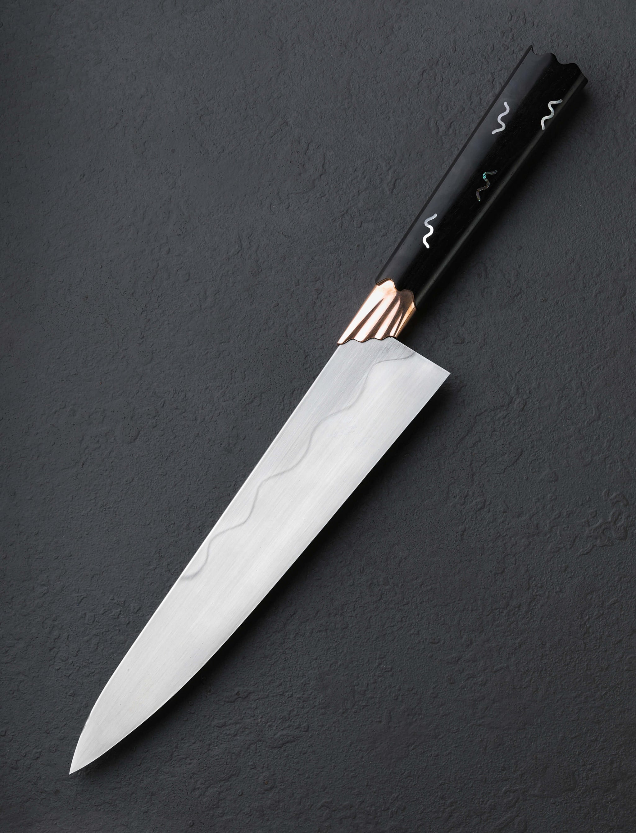 Isaiah Schroeder - Wisconsin Chef & Gyuto Black Pearl Gyuto 238mm