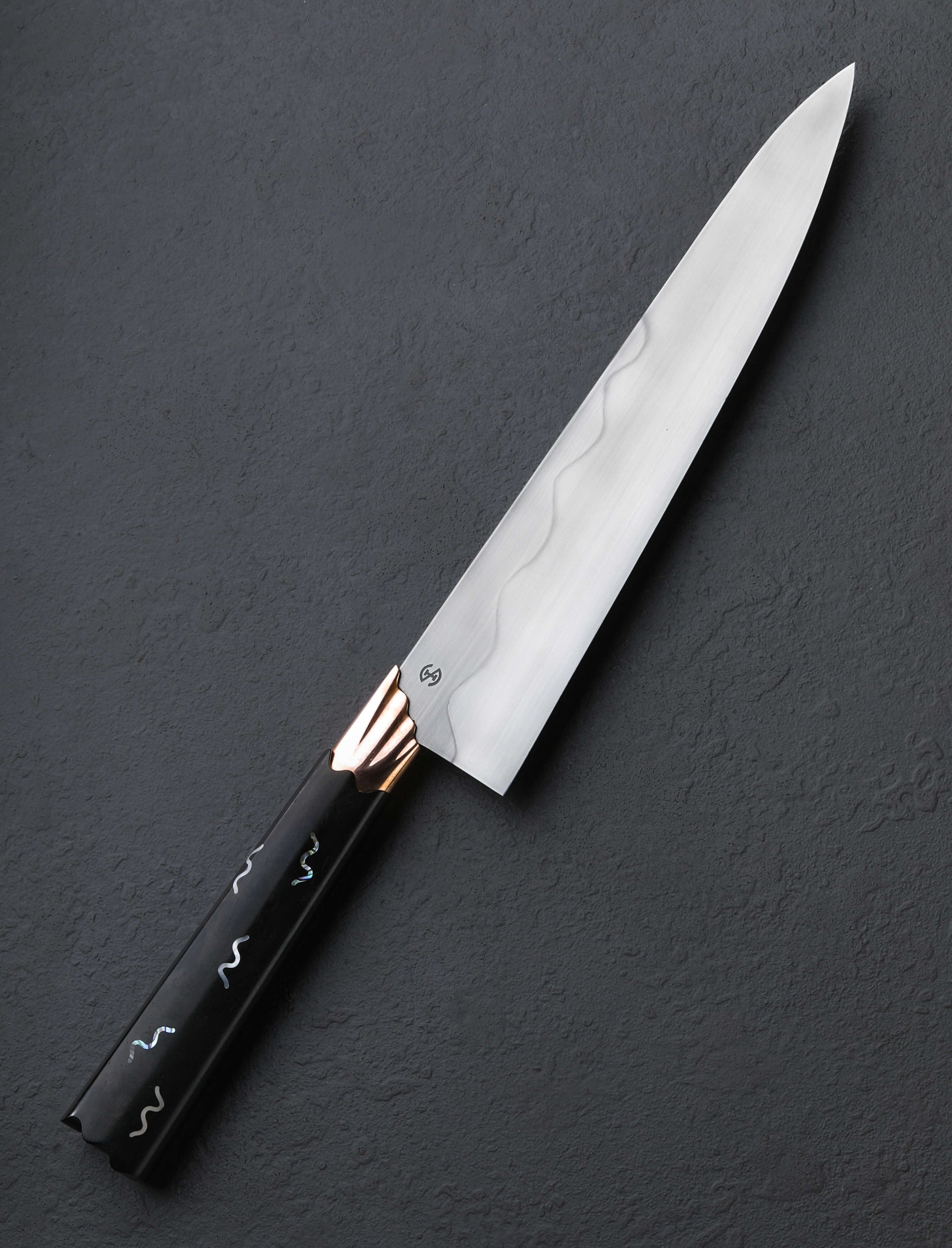 Isaiah Schroeder - Wisconsin Chef & Gyuto Black Pearl Gyuto 238mm