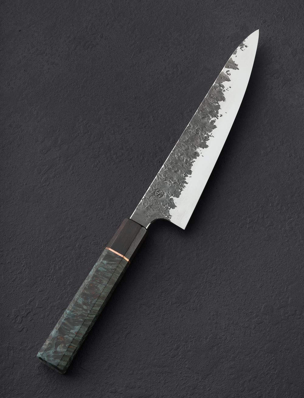 Isaiah Schroeder - Wisconsin Chef & Gyuto Emerald Forged Gyuto 200mm