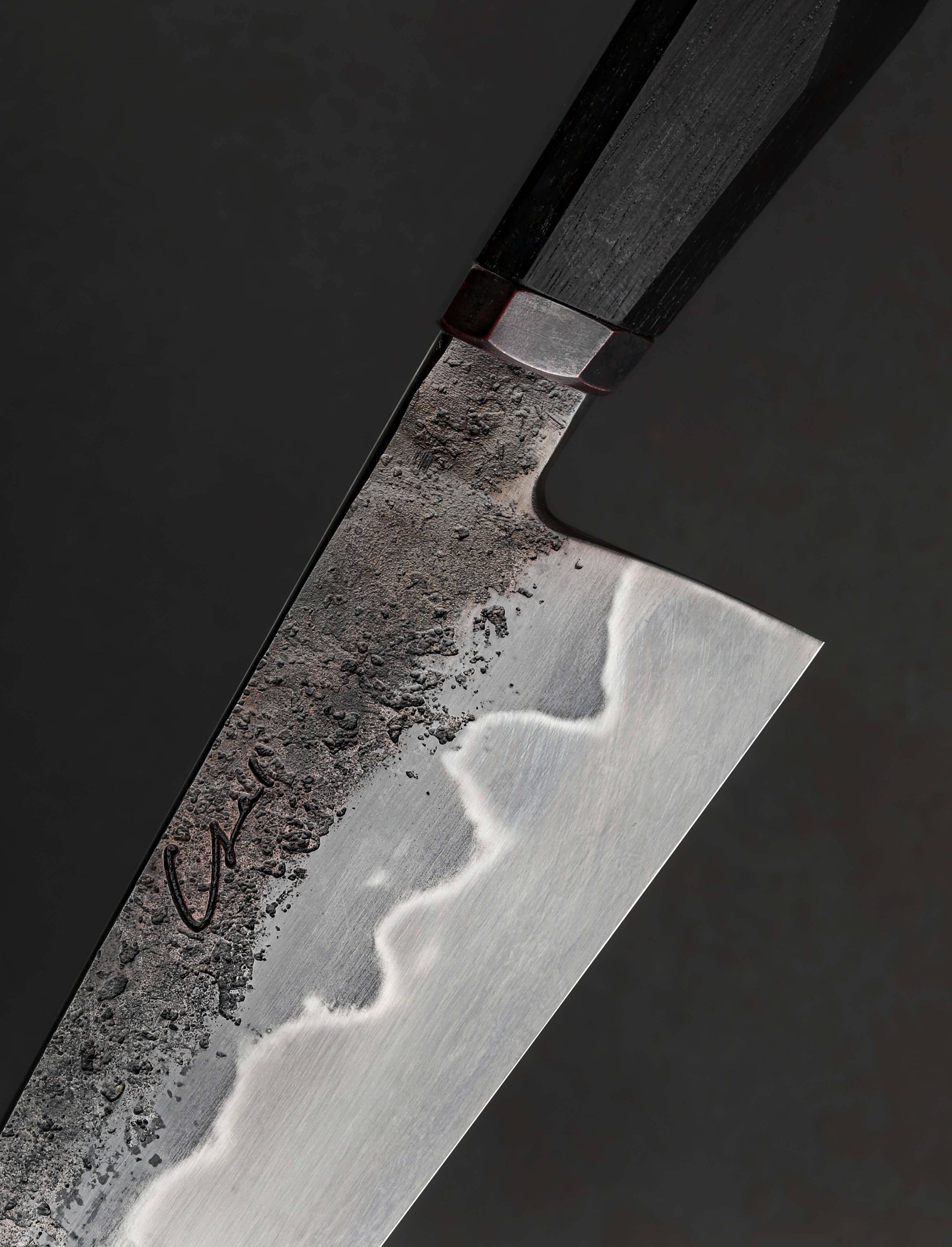 Isal Triado - Spain Chef & Gyuto Blackwood Copper Gyuto 221mm