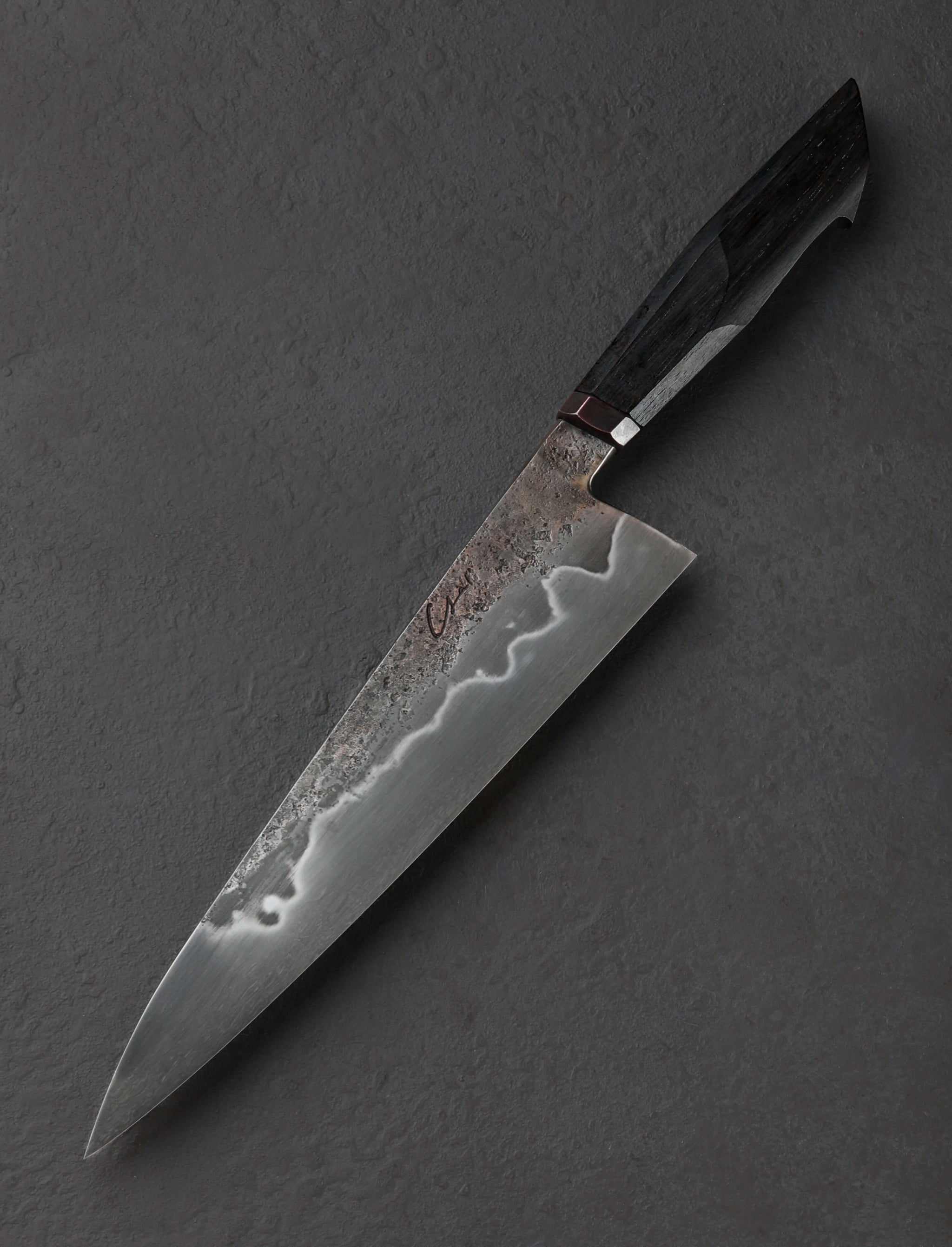 Isal Triado - Spain Chef & Gyuto Blackwood Copper Gyuto 221mm