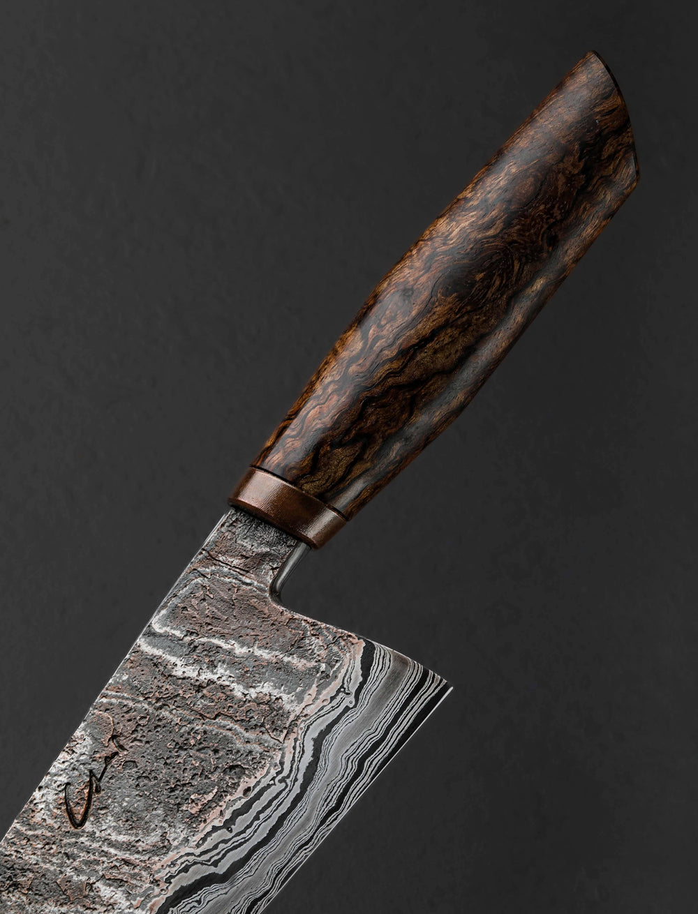 Isal Triado - Spain Chef & Gyuto Mango Copper Chef 215mm