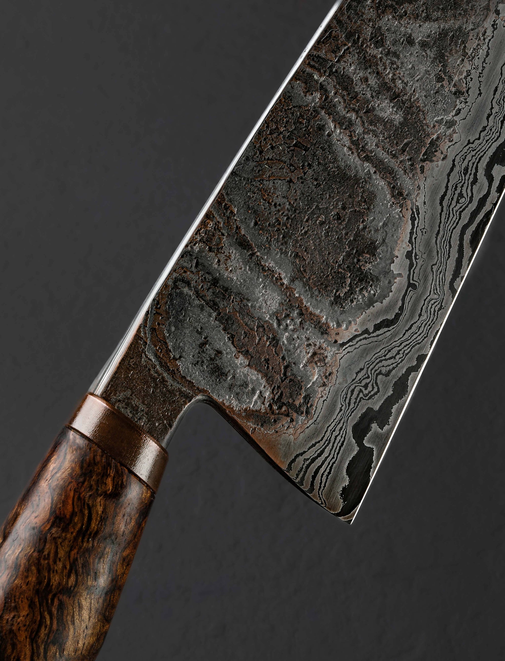Isal Triado - Spain Chef & Gyuto Mango Copper Chef 215mm